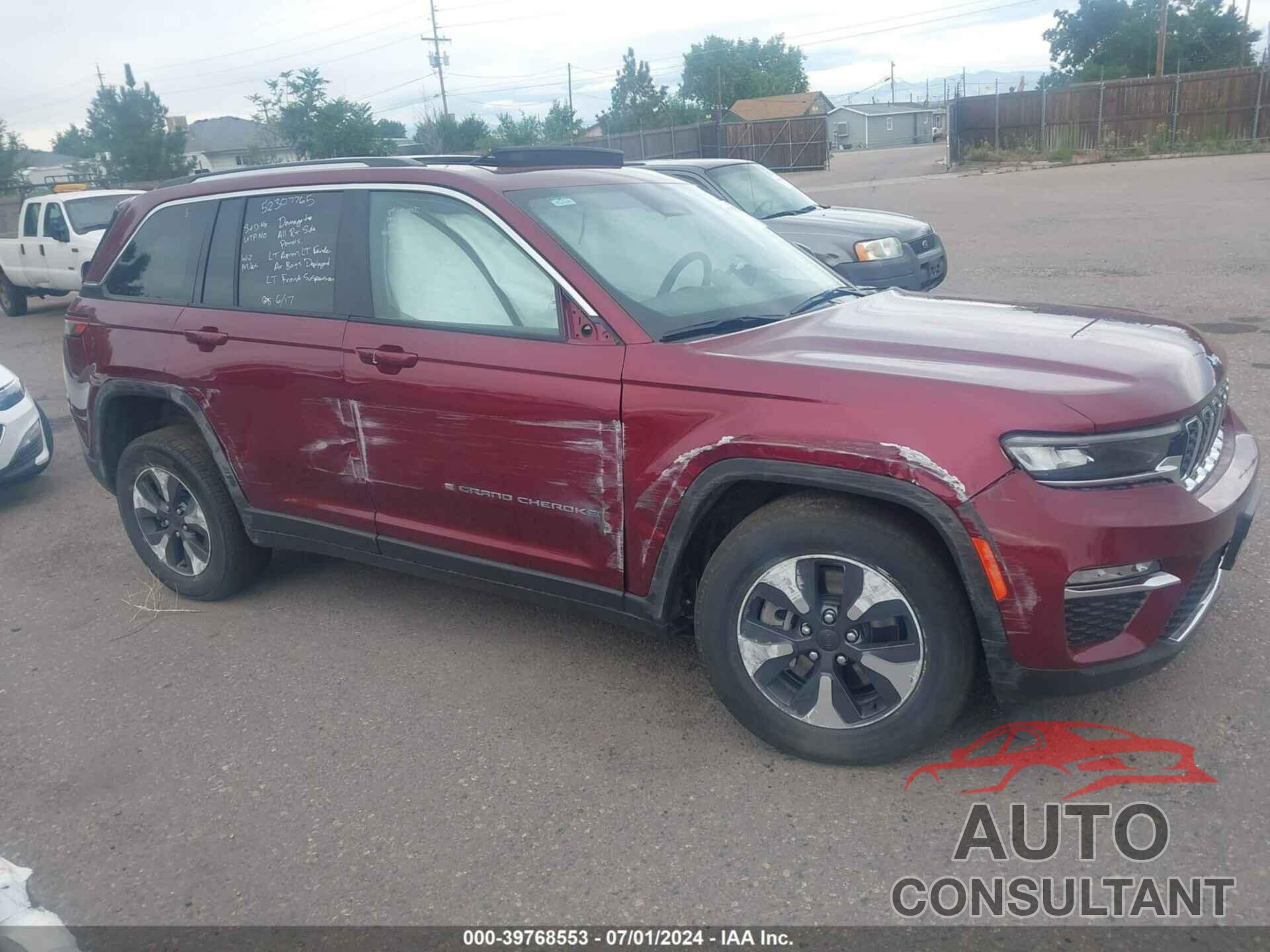 JEEP GRAND CHEROKEE 4XE 2023 - 1C4RJYB64PC633582