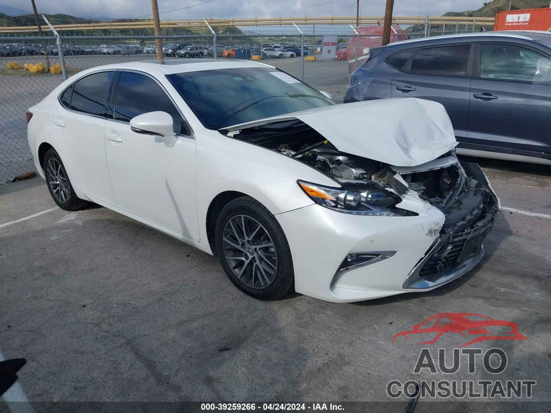 LEXUS ES 2018 - 58ABK1GG4JU116814