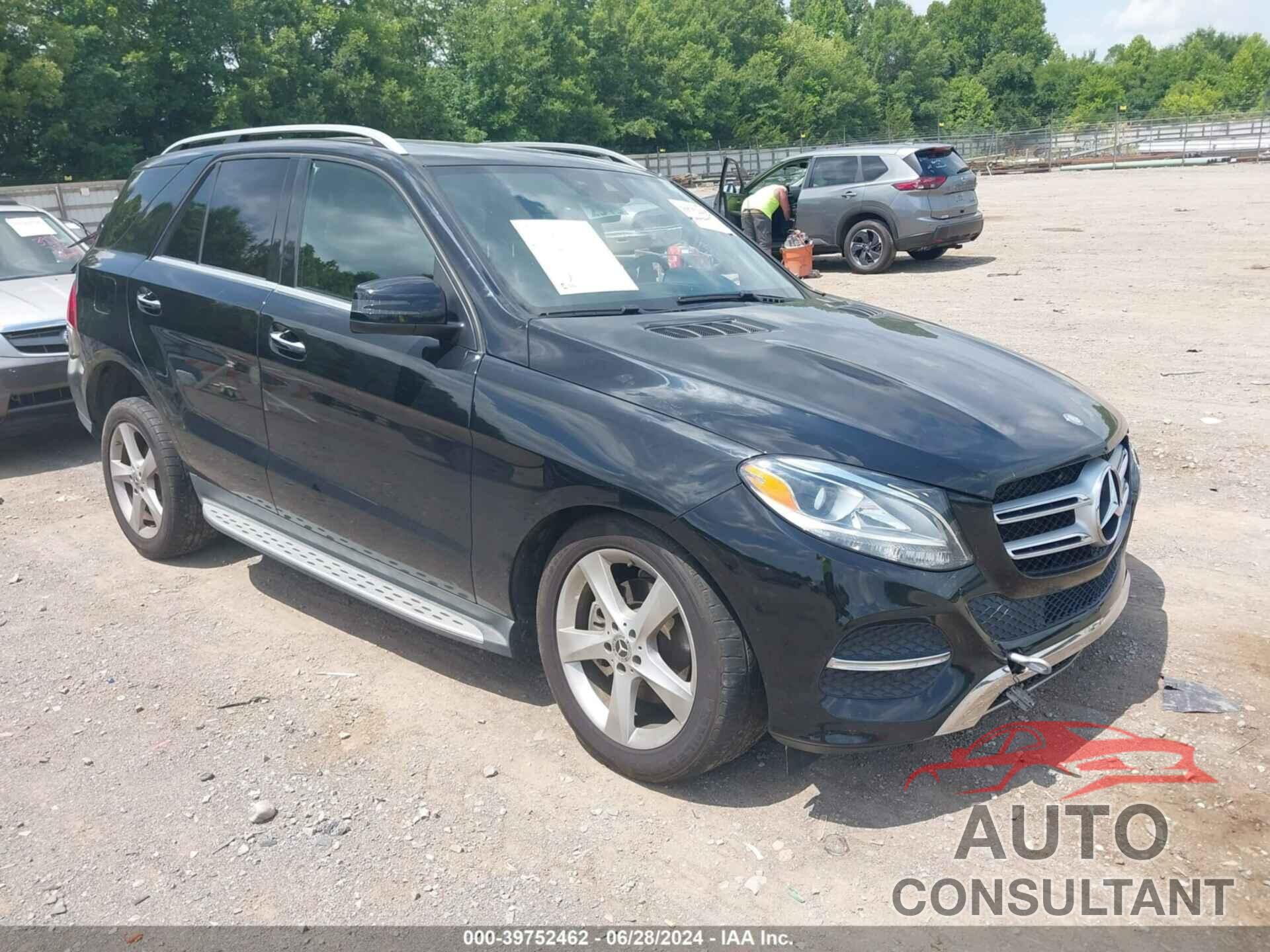 MERCEDES-BENZ GLE 350 2017 - 4JGDA5JB3HA943707