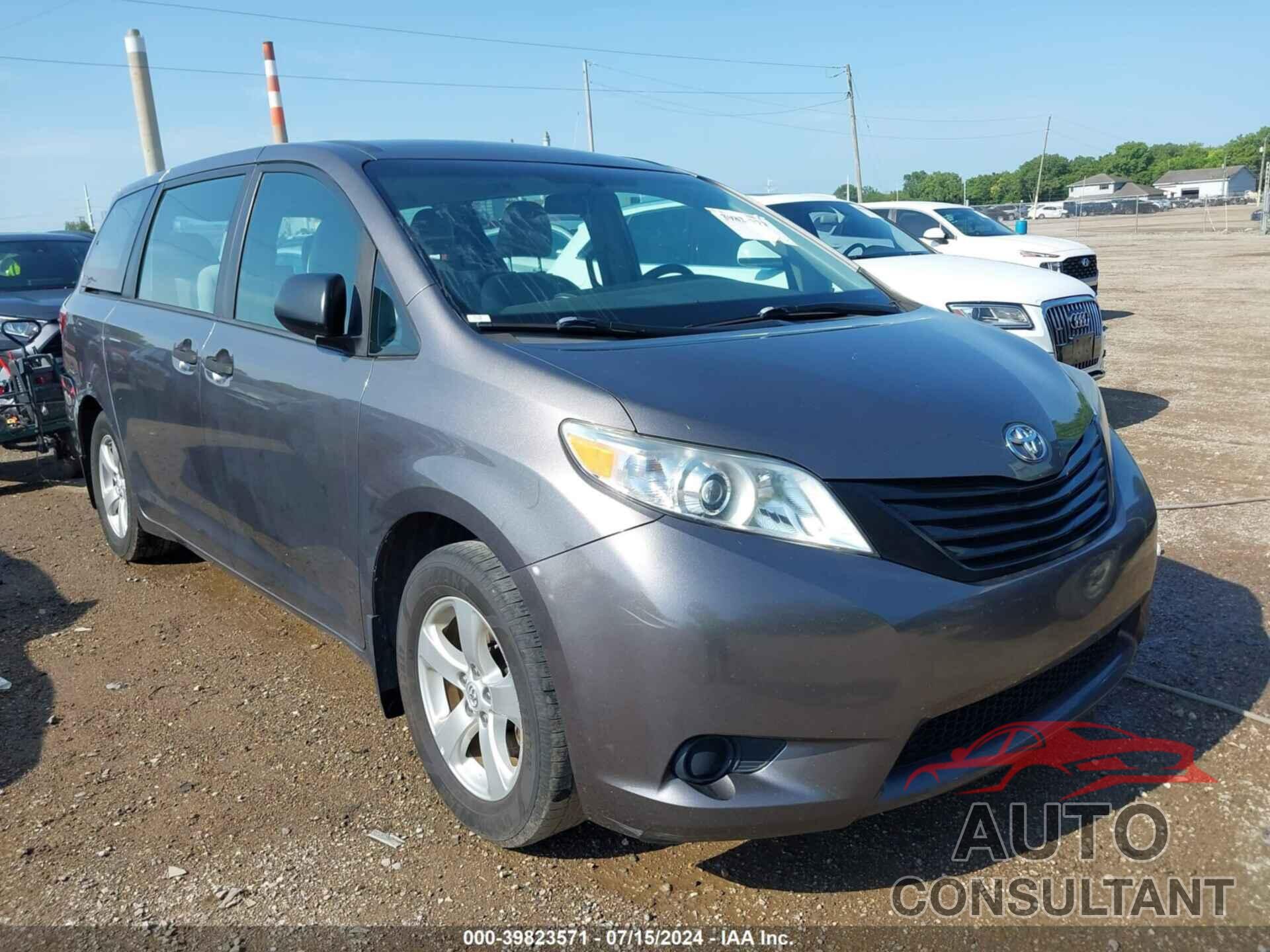 TOYOTA SIENNA 2017 - 5TDZZ3DC6HS837816