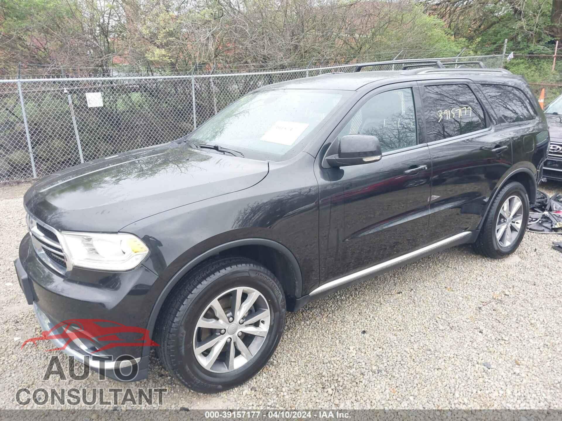 DODGE DURANGO 2016 - 1C4RDJDG1GC322969