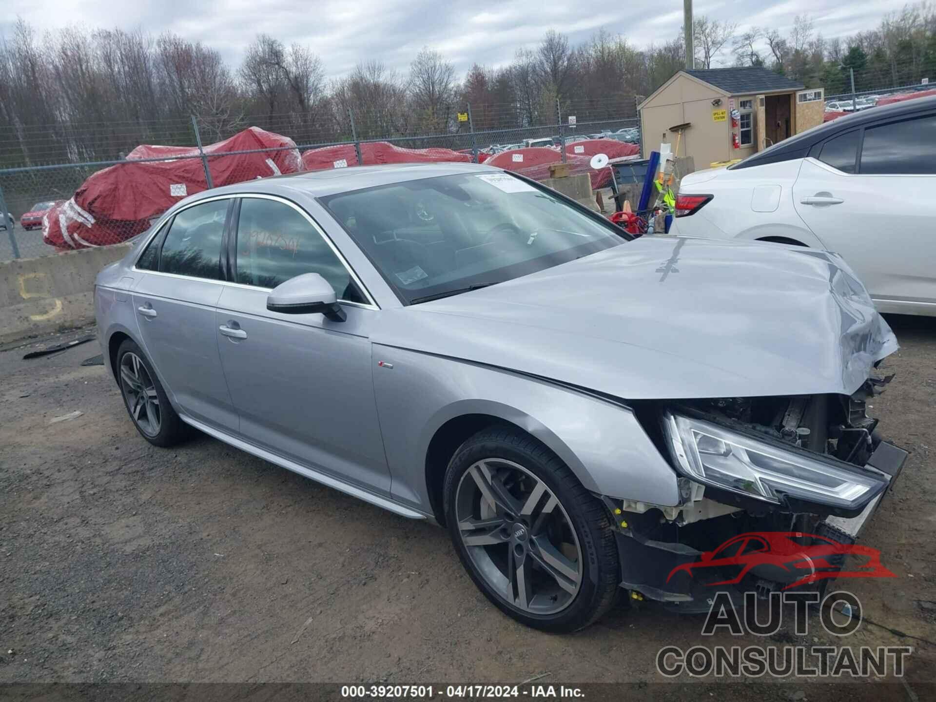 AUDI A4 2018 - WAUENAF43JA021814