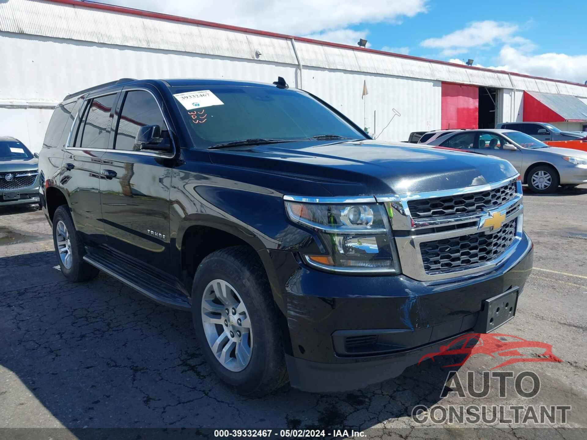 CHEVROLET TAHOE 2019 - 1GNSKBKC3KR277687