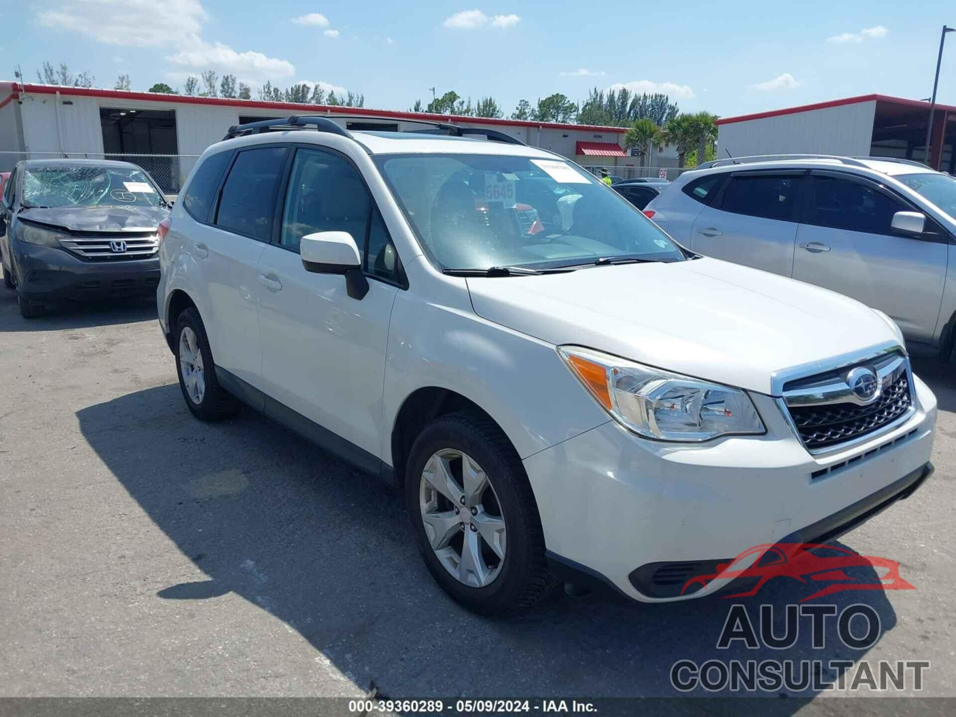 SUBARU FORESTER 2016 - JF2SJADC6GH500032
