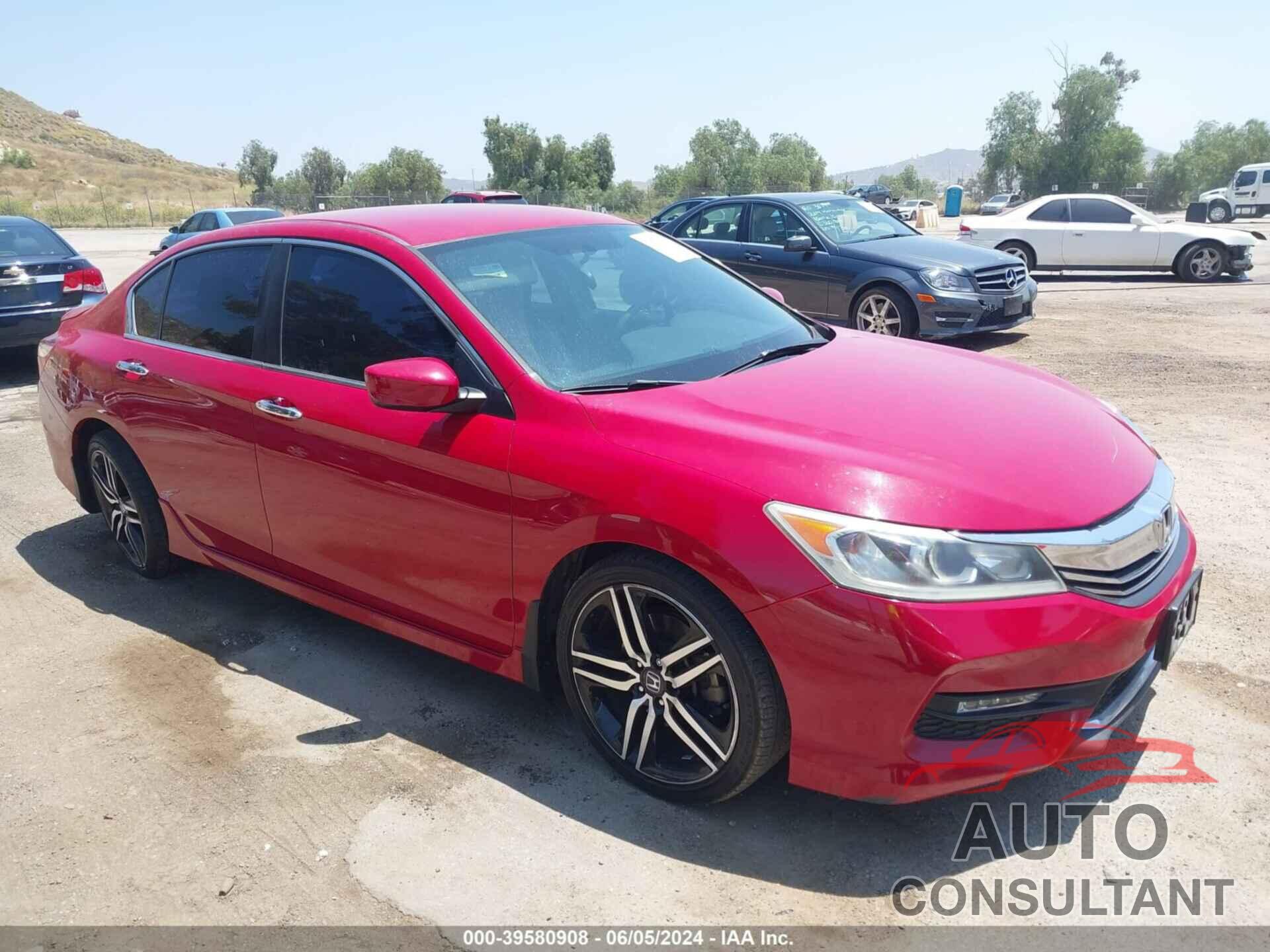 HONDA ACCORD 2017 - 1HGCR2F57HA010954