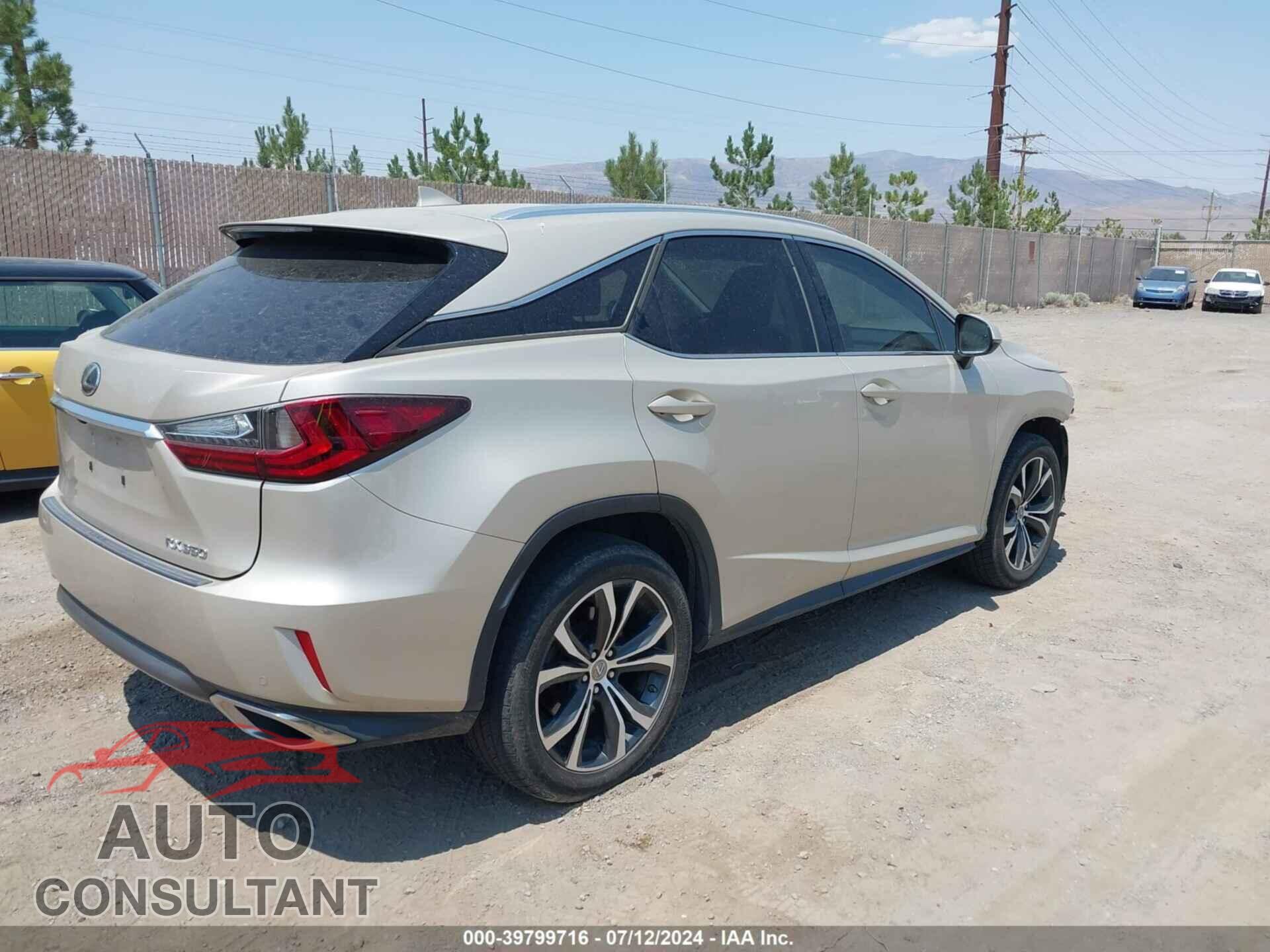 LEXUS RX 350 2017 - 2T2BZMCA6HC088043