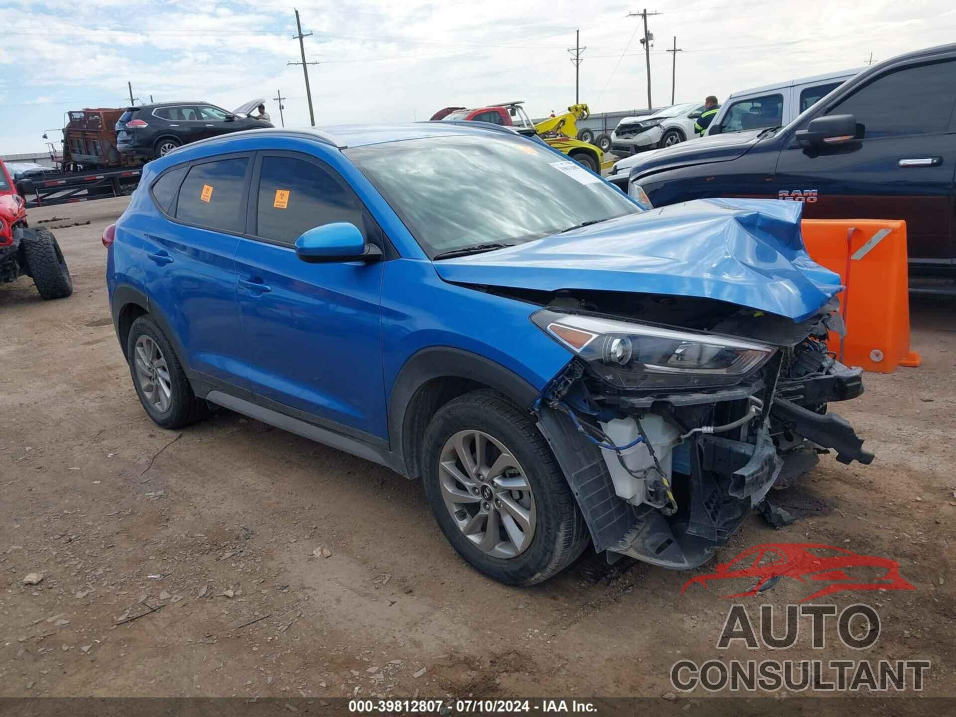 HYUNDAI TUCSON 2018 - KM8J3CA4XJU732222