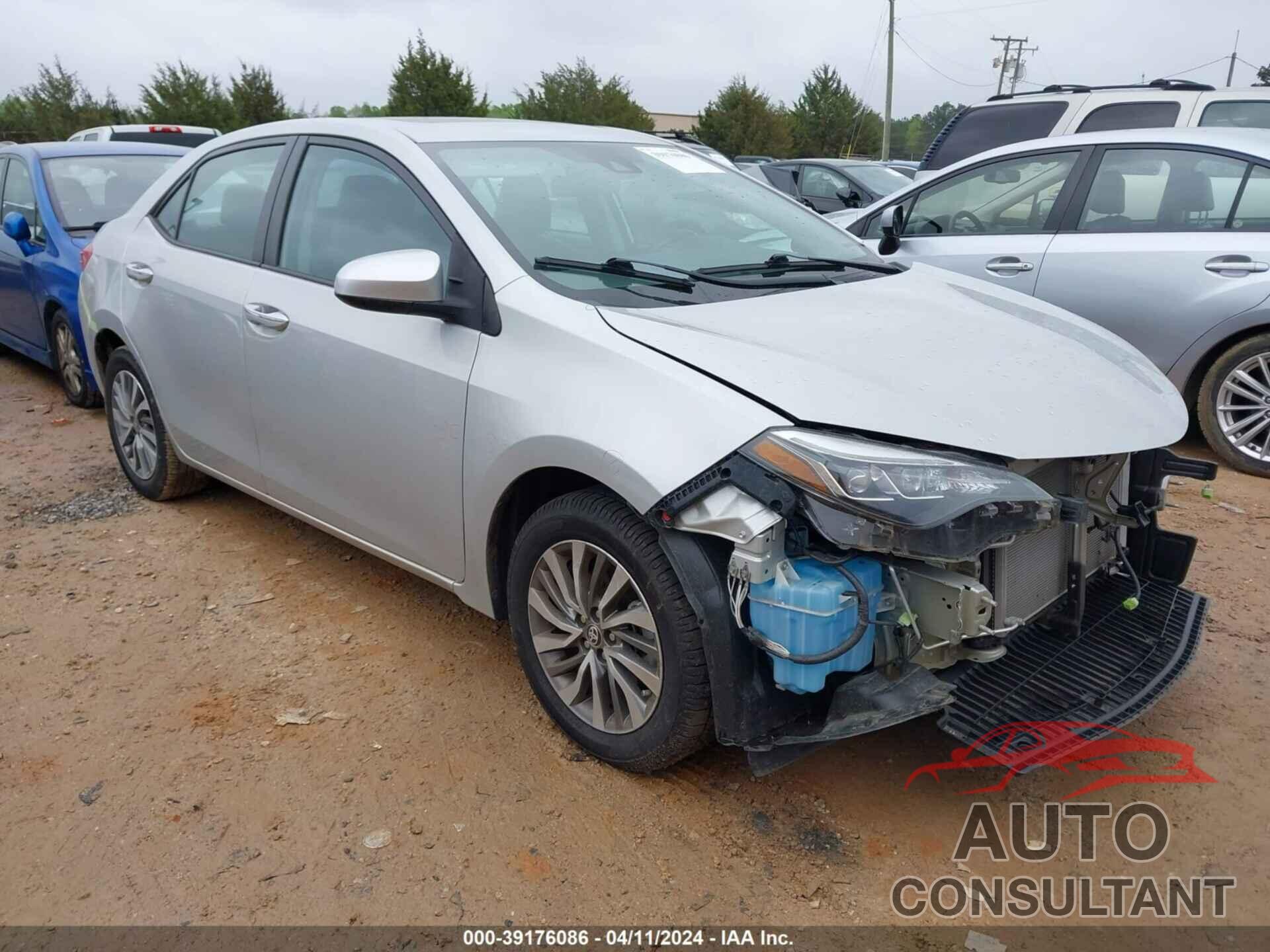 TOYOTA COROLLA 2018 - 5YFBURHE8JP825177