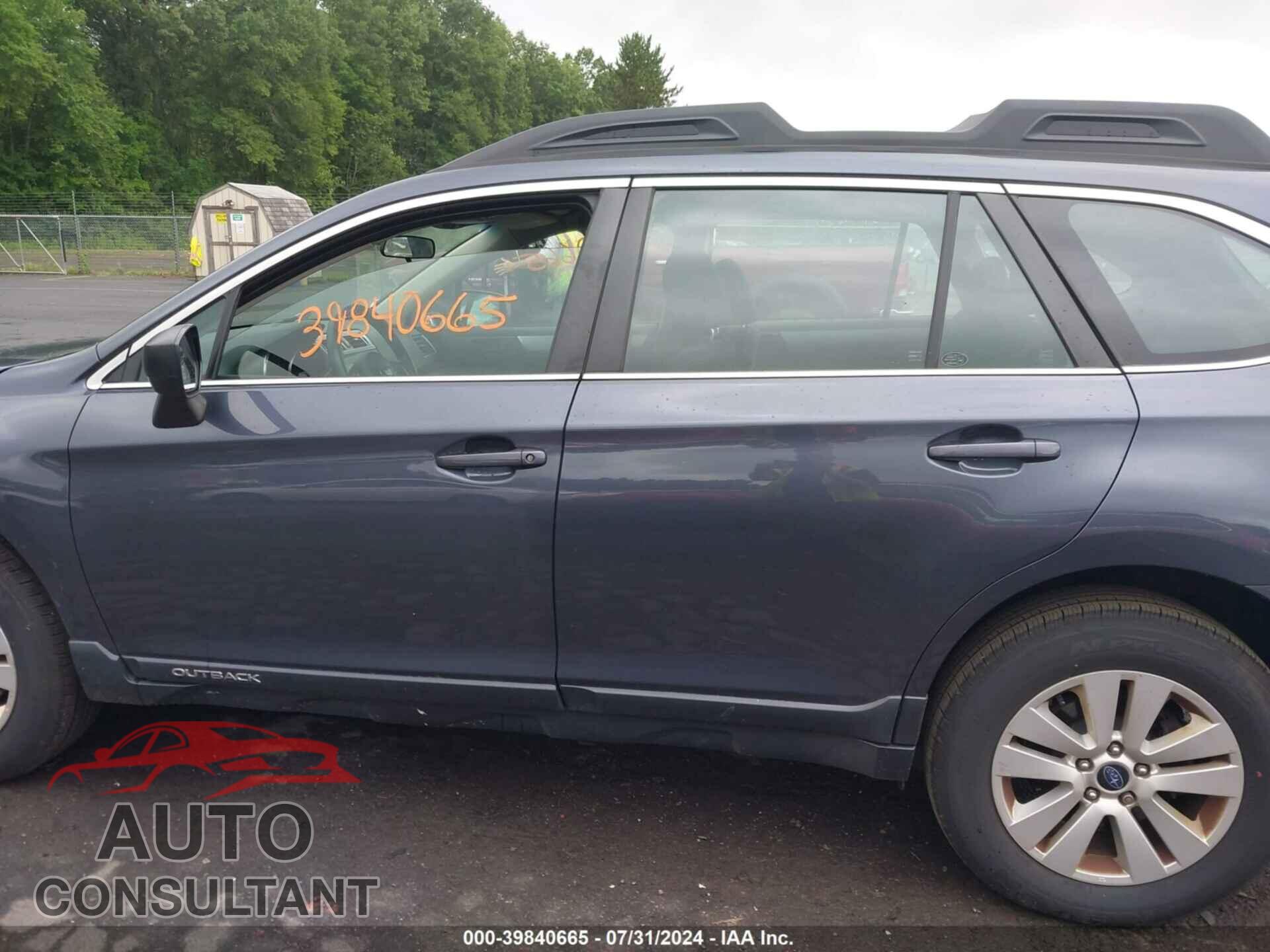 SUBARU OUTBACK 2017 - 4S4BSAAC1H3312867