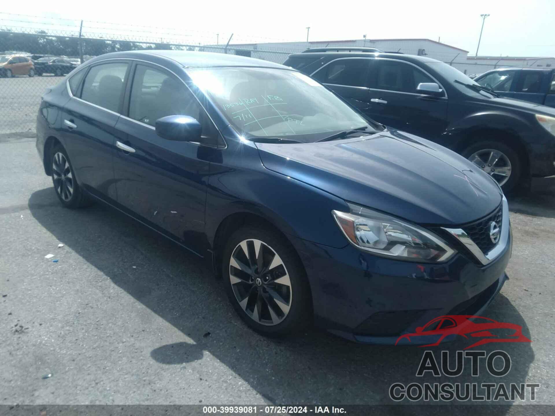 NISSAN SENTRA 2018 - 3N1AB7AP5JY341522