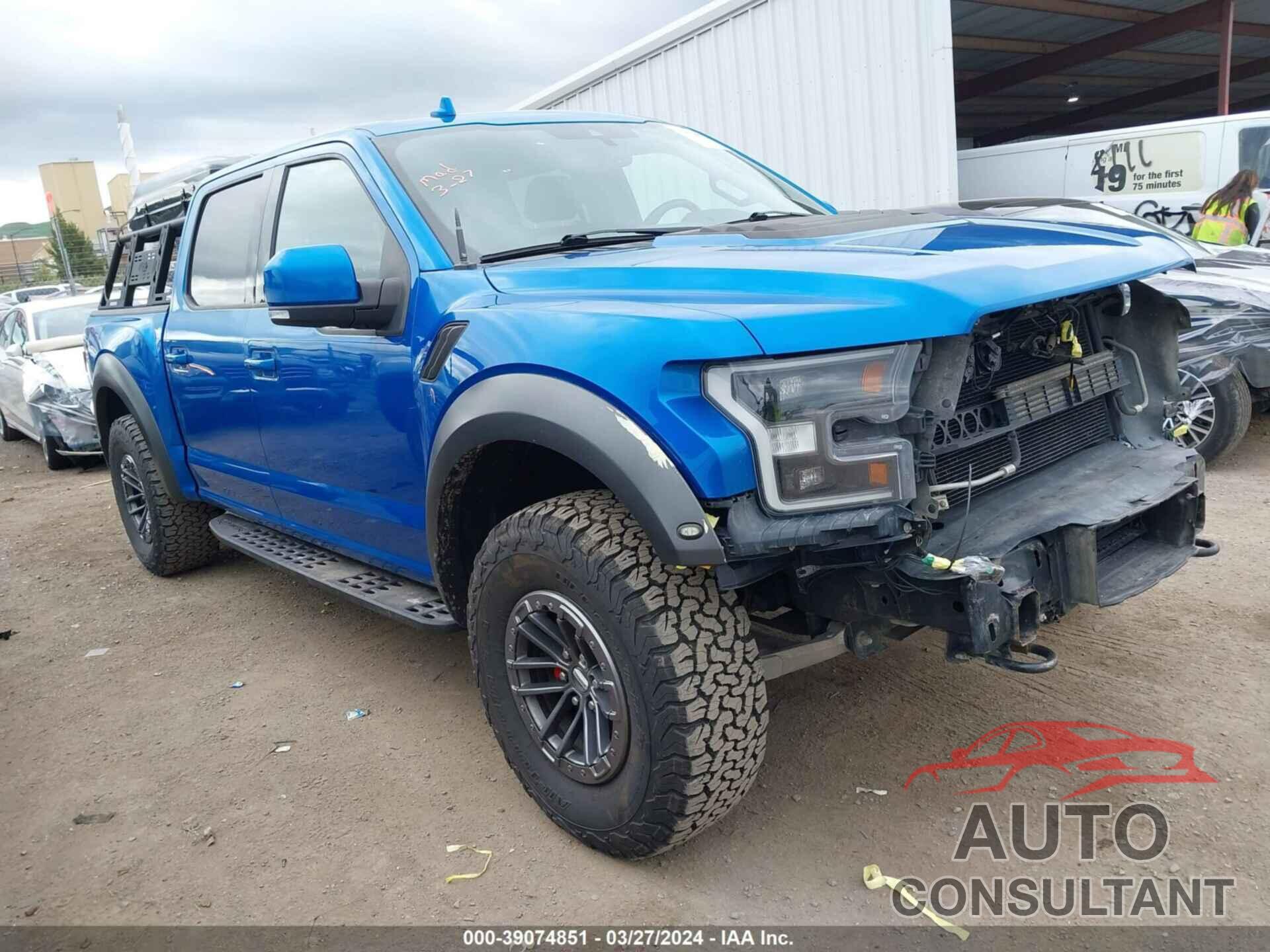 FORD F-150 2019 - 1FTFW1RG3KFA62734