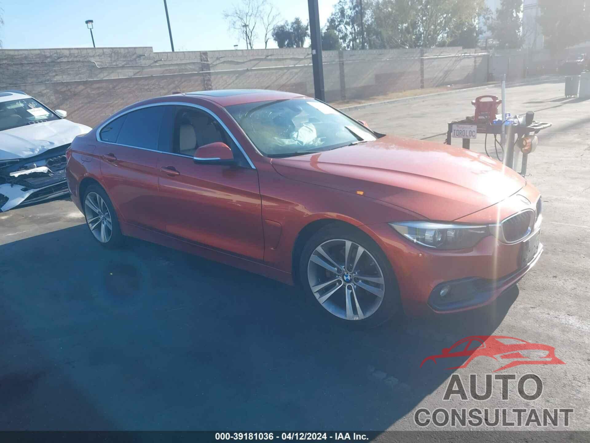 BMW 430I 2018 - WBA4J1C57JBG75796