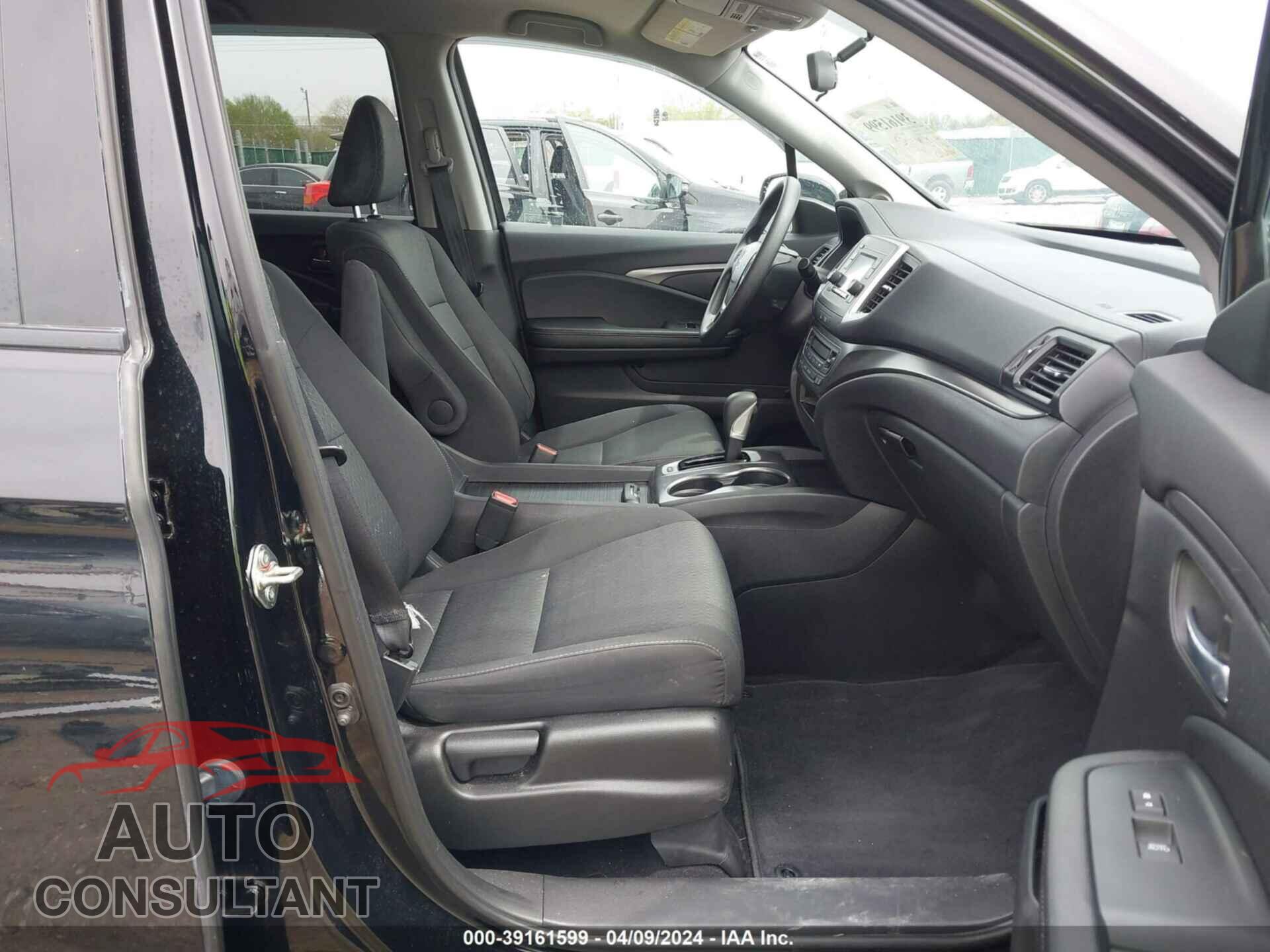 HONDA RIDGELINE 2017 - 5FPYK2F11HB004538