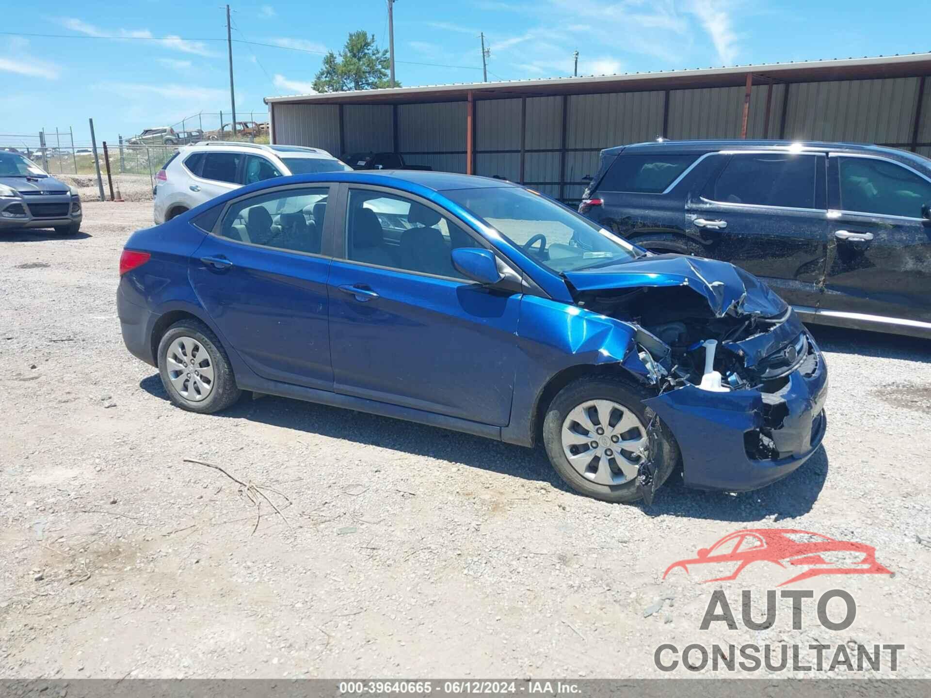 HYUNDAI ACCENT 2017 - KMHCT4AE0HU316357