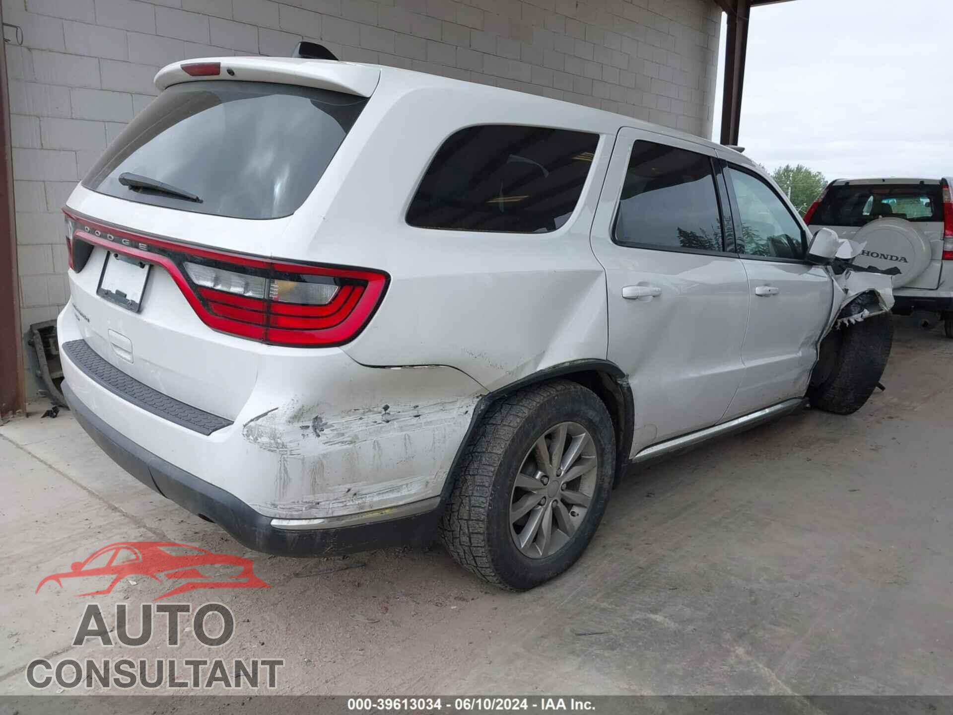DODGE DURANGO 2017 - 1C4RDJAG7HC660995