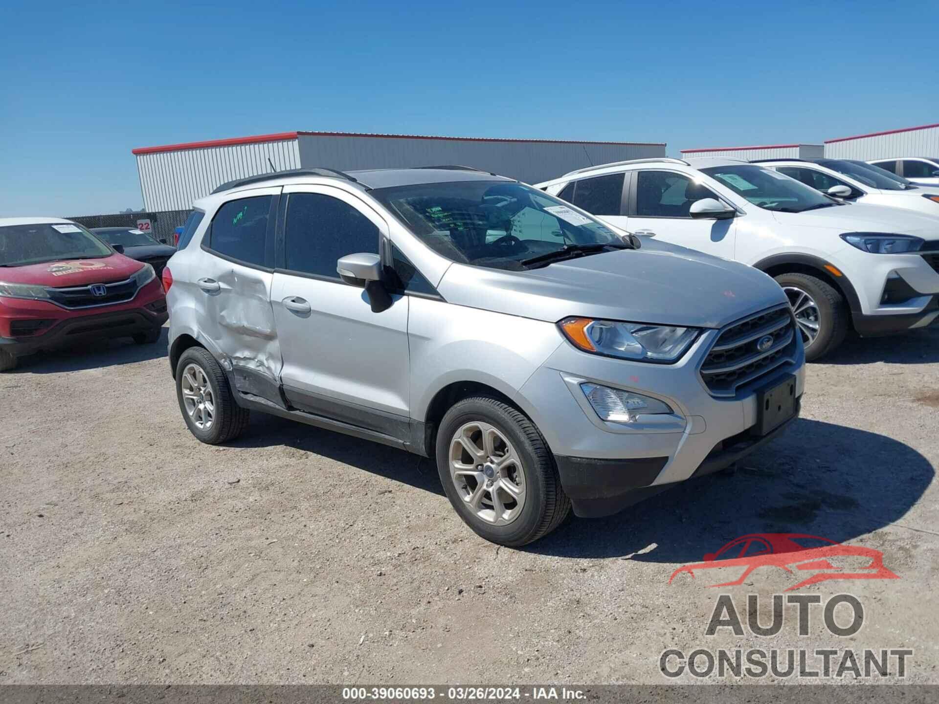 FORD ECOSPORT 2021 - MAJ3S2GE8MC397696