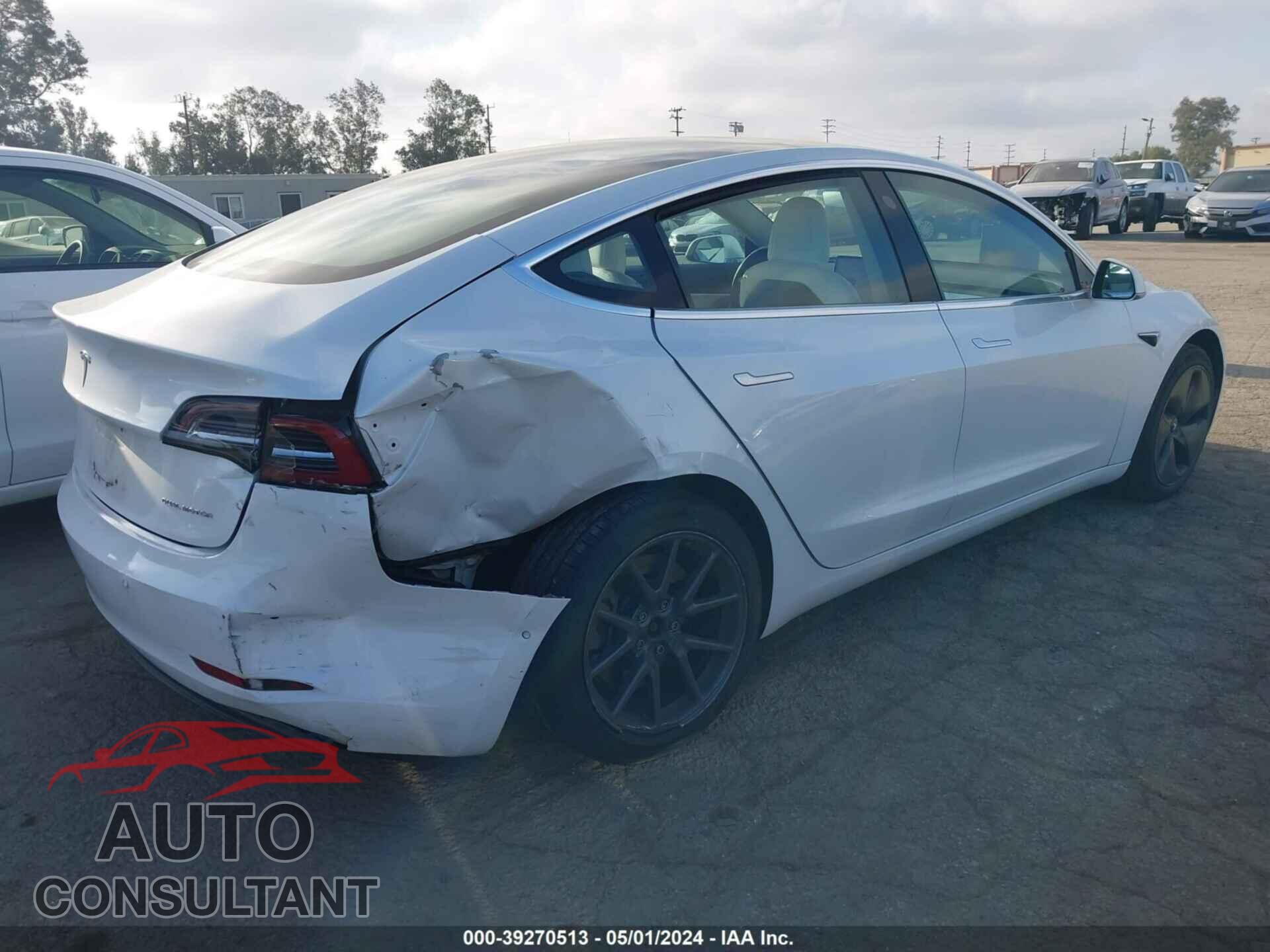 TESLA MODEL 3 2018 - 5YJ3E1EB6JF112920