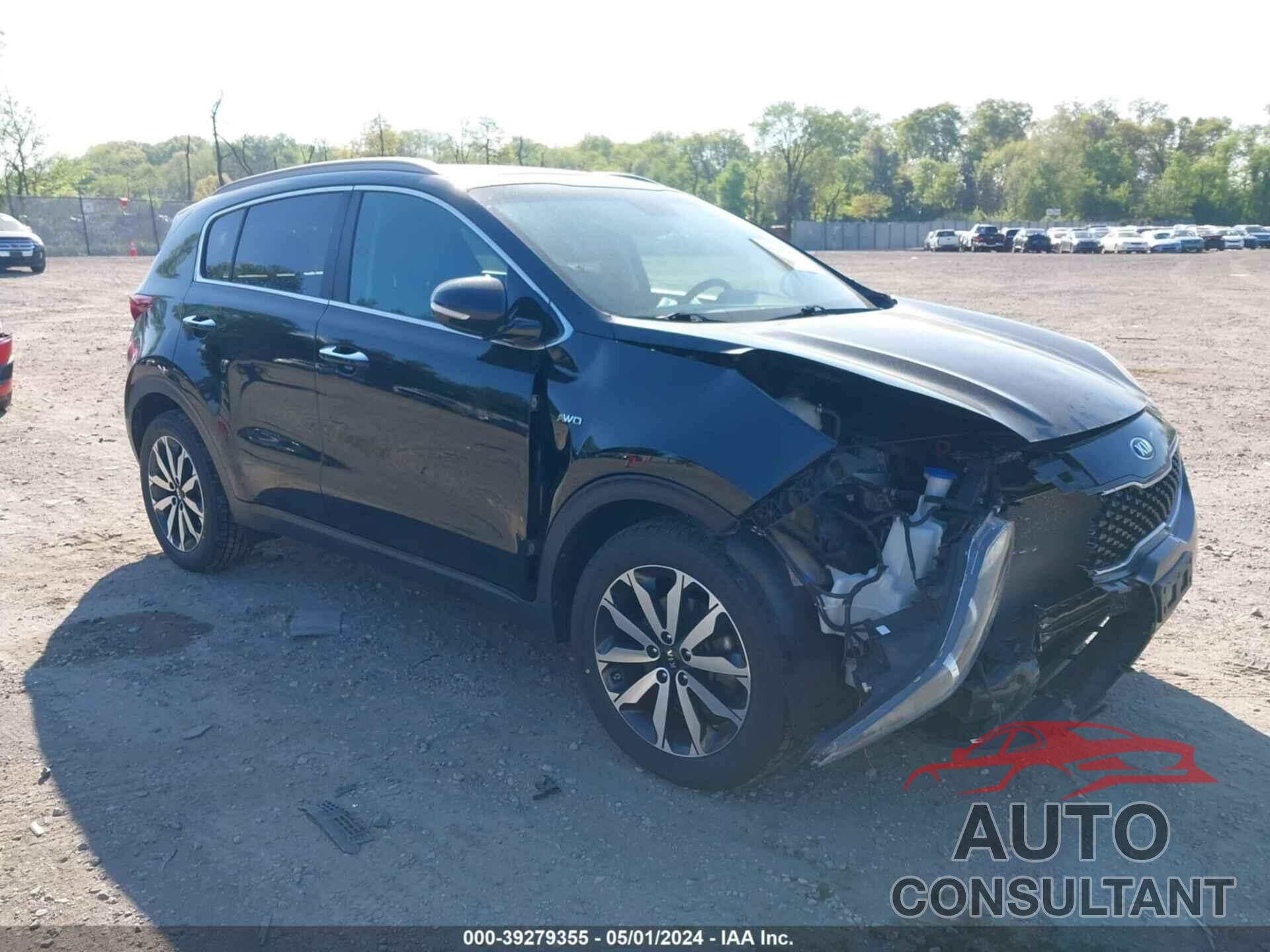 KIA SPORTAGE 2017 - KNDPNCAC3H7291218