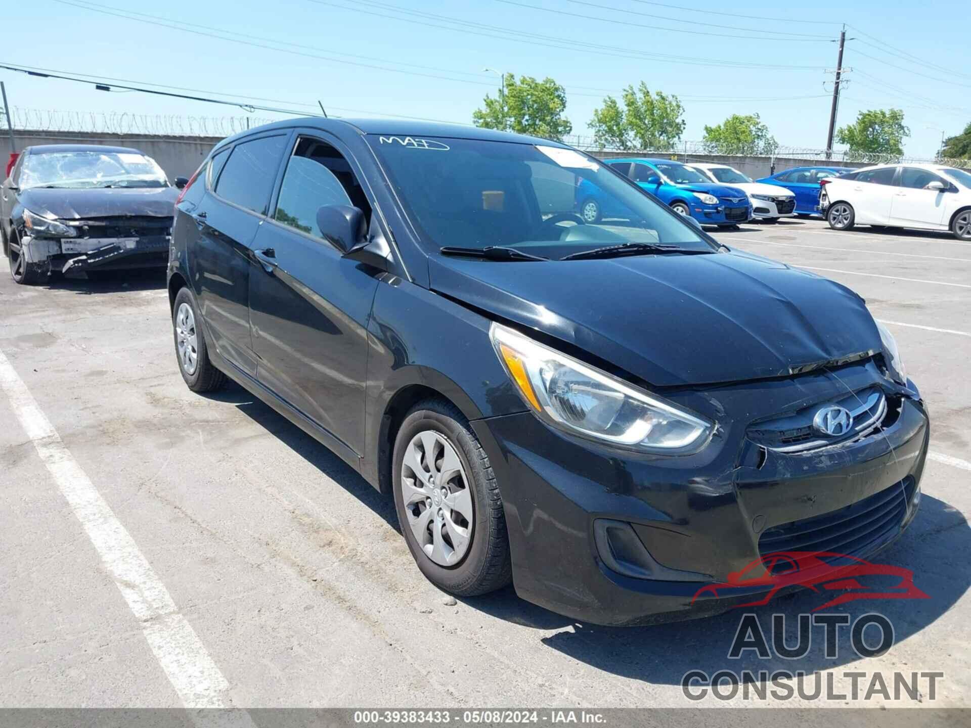 HYUNDAI ACCENT 2017 - KMHCT5AE4HU359363