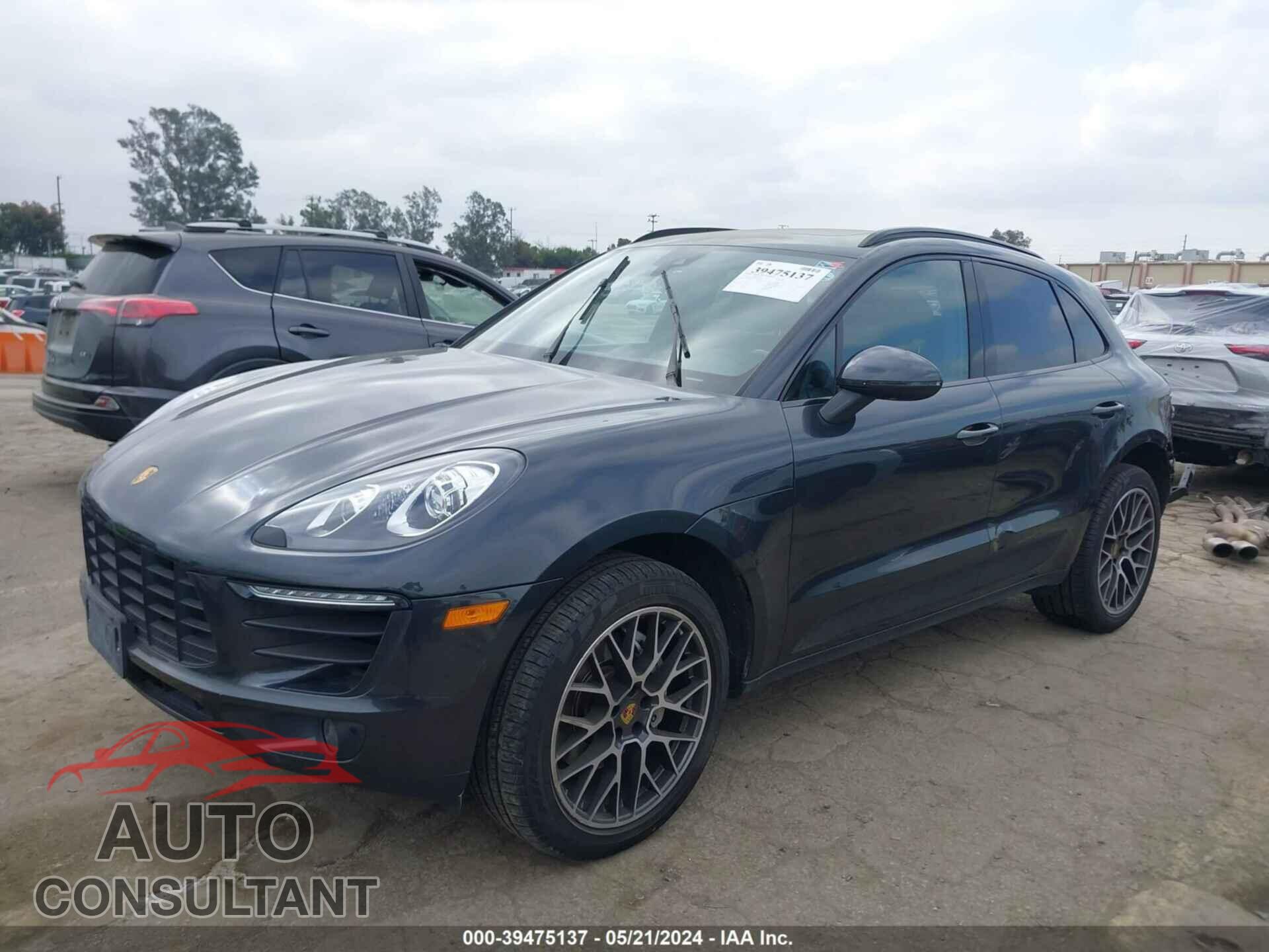 PORSCHE MACAN 2017 - WP1AB2A59HLB18111