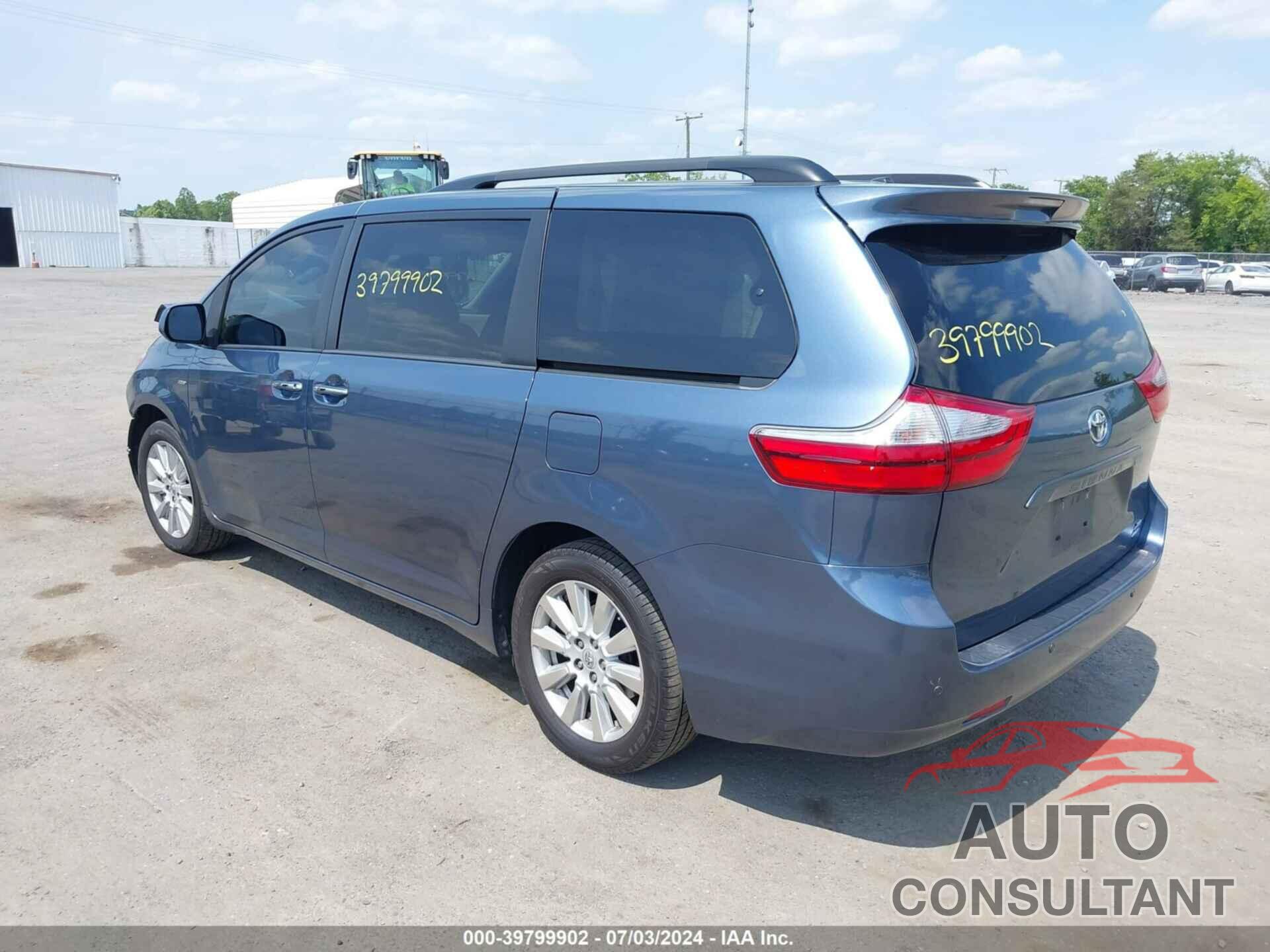 TOYOTA SIENNA 2017 - 5TDDZ3DC8HS173318