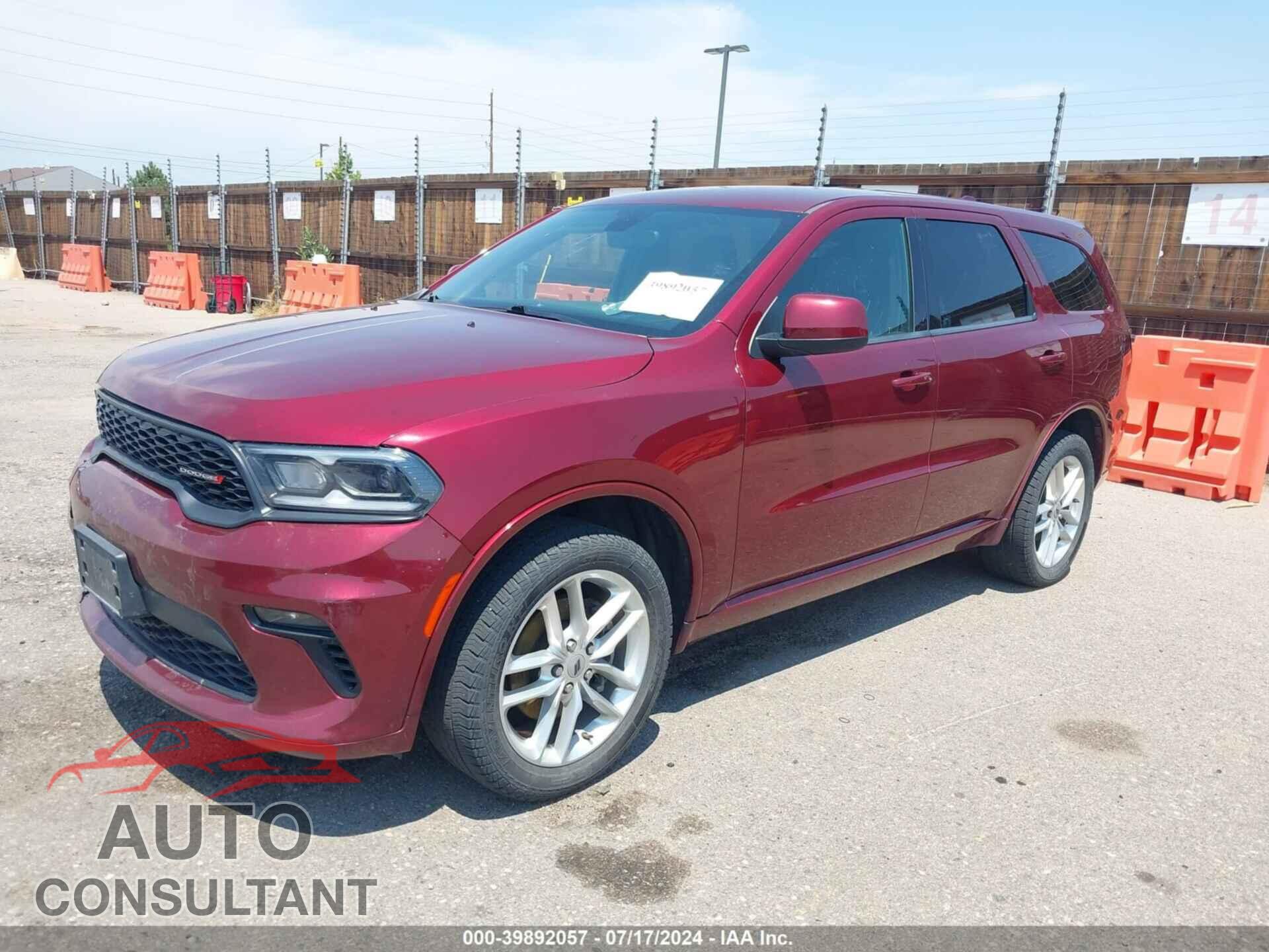 DODGE DURANGO 2021 - 1C4RDJDG2MC644936