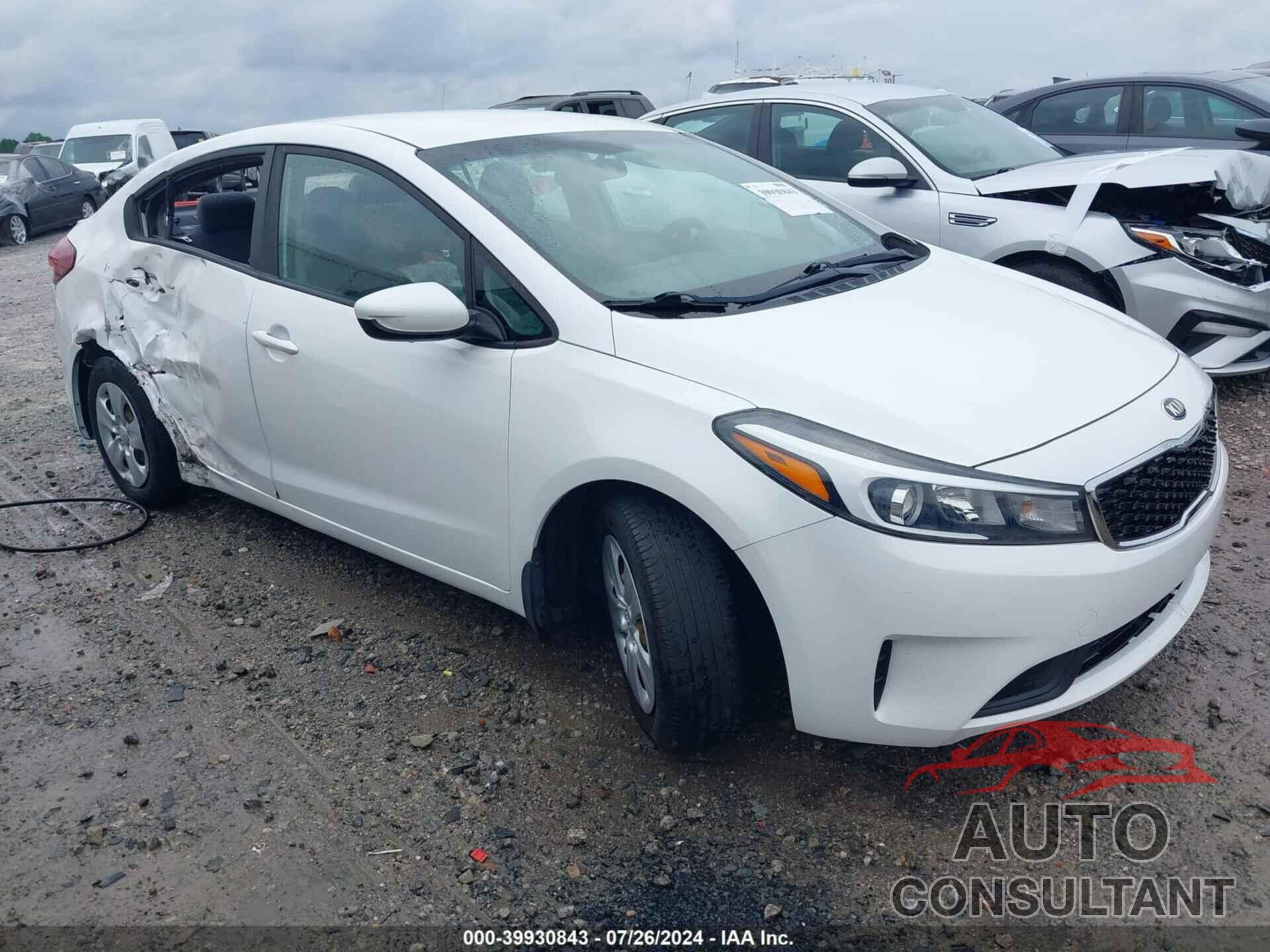 KIA FORTE 2018 - 3KPFL4A78JE213534