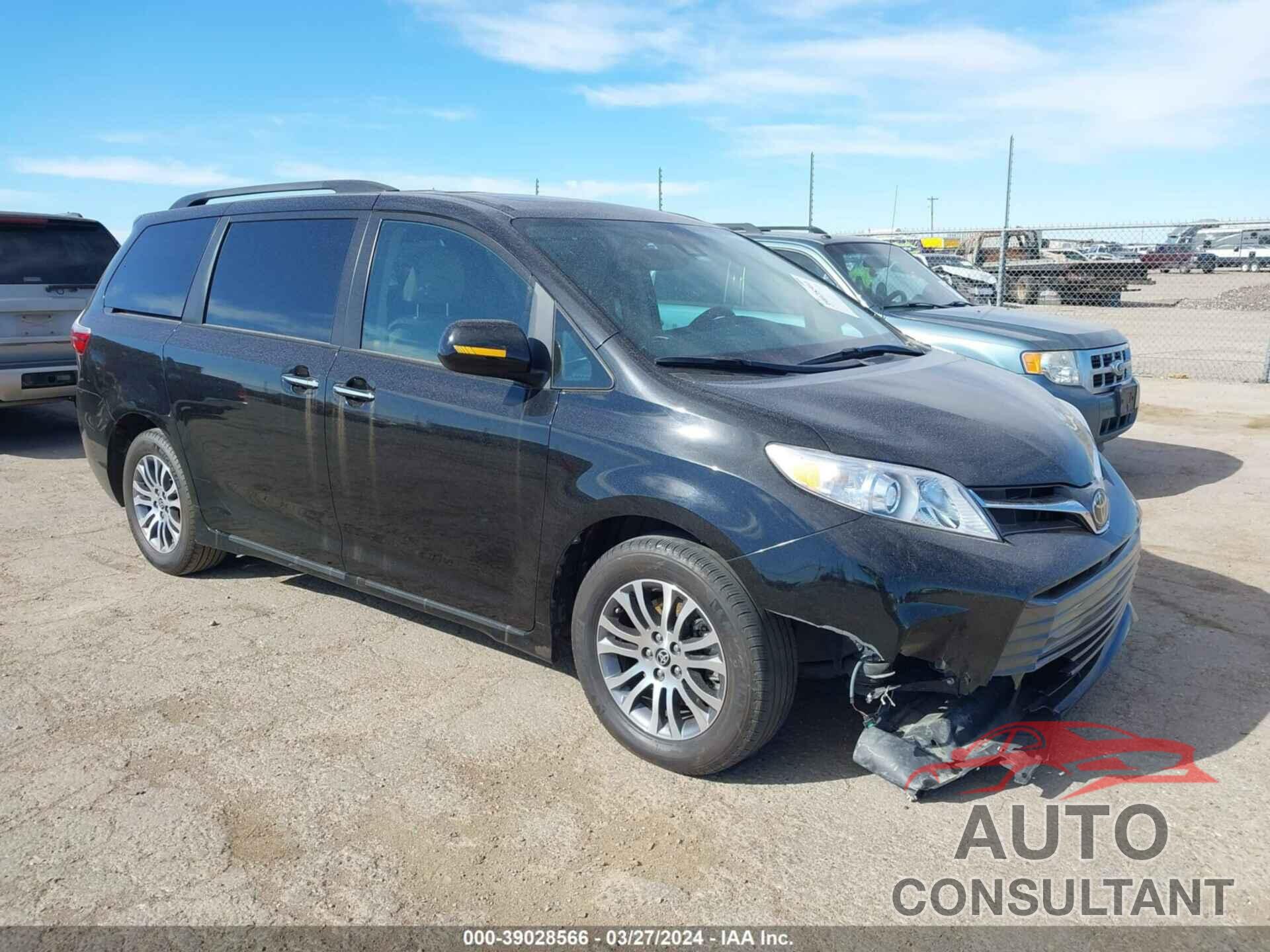 TOYOTA SIENNA 2020 - 5TDYZ3DC8LS084505