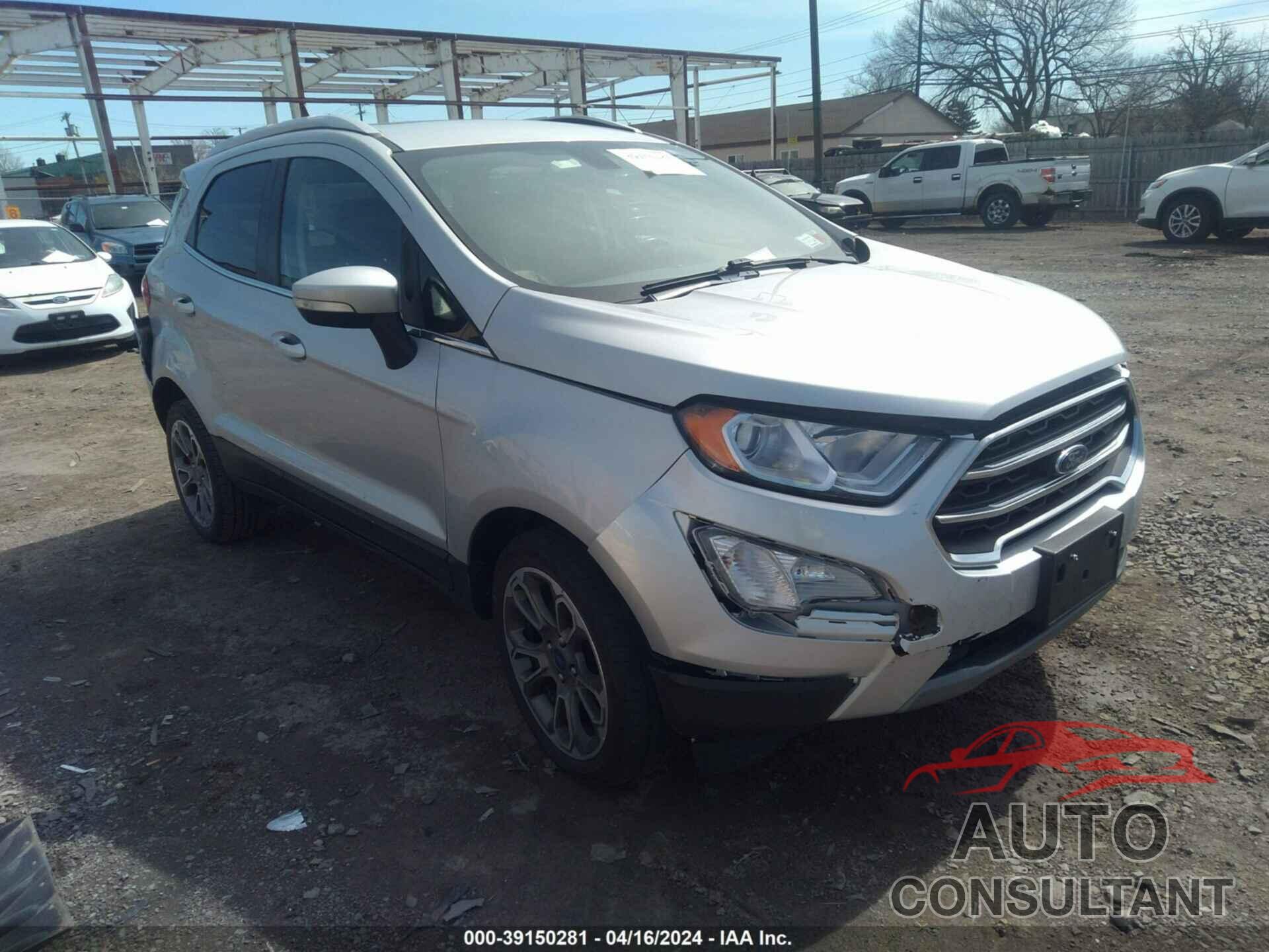 FORD ECOSPORT 2018 - MAJ3P1VE7JC201029