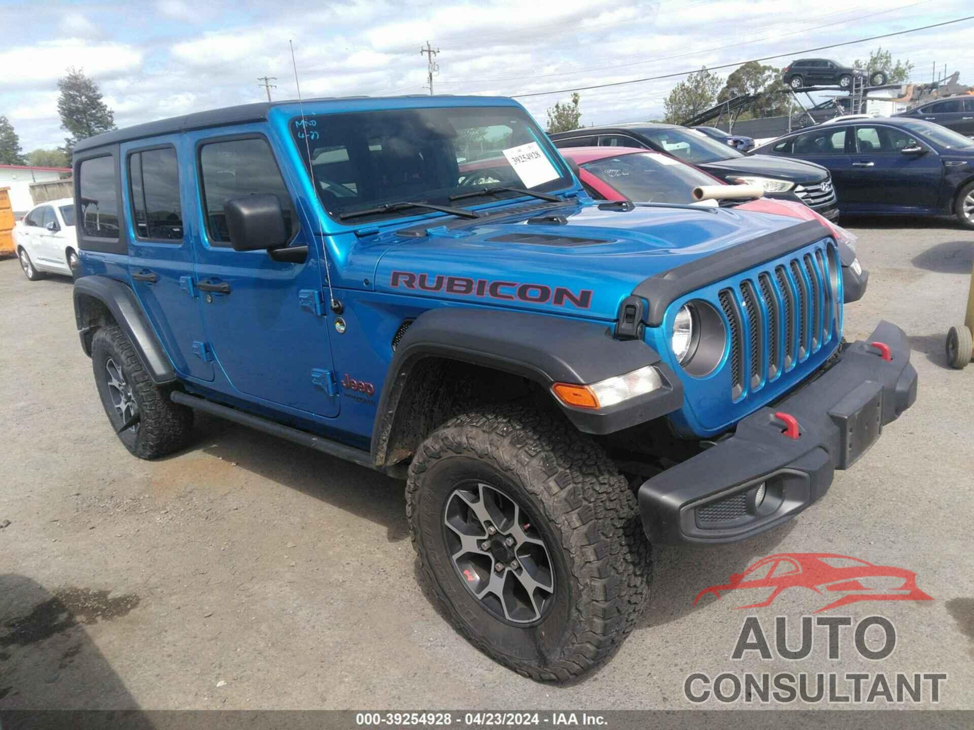 JEEP WRANGLER UNLIMITED 2021 - 1C4HJXFG0MW854406
