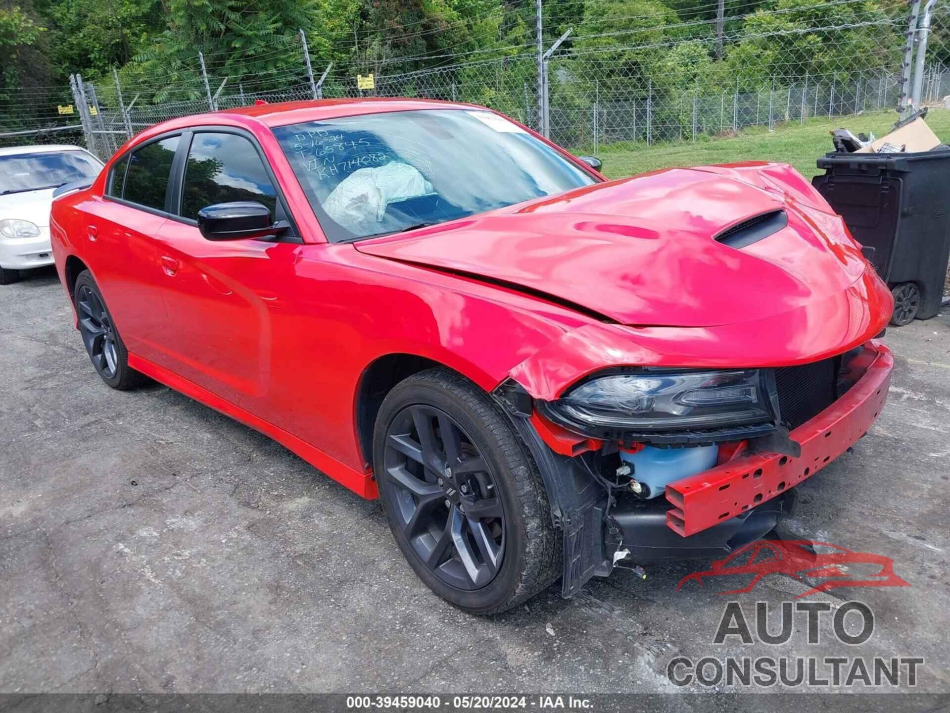 DODGE CHARGER 2019 - 2C3CDXHG4KH714082