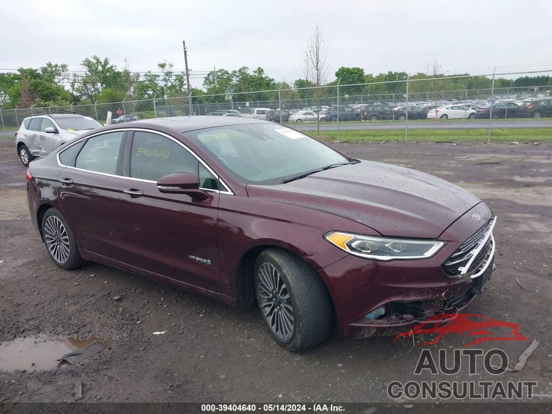 FORD FUSION HYBRID 2017 - 3FA6P0RU5HR148612