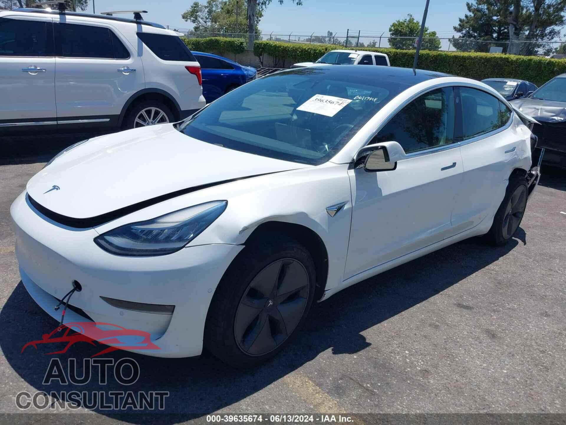 TESLA MODEL 3 2019 - 5YJ3E1EA7KF401720
