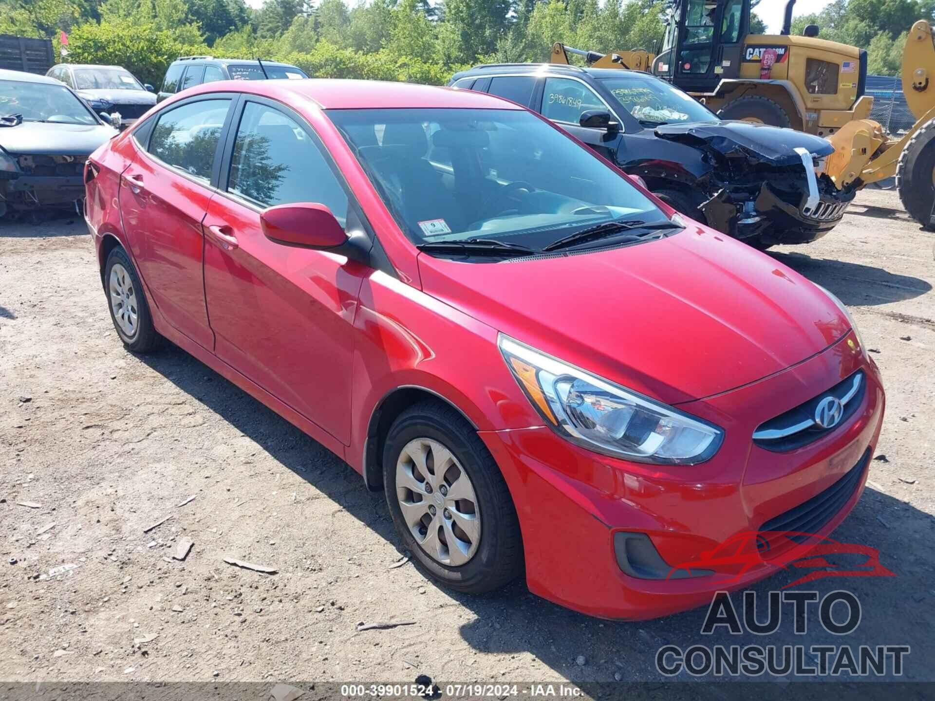 HYUNDAI ACCENT 2016 - KMHCT4AEXGU977800