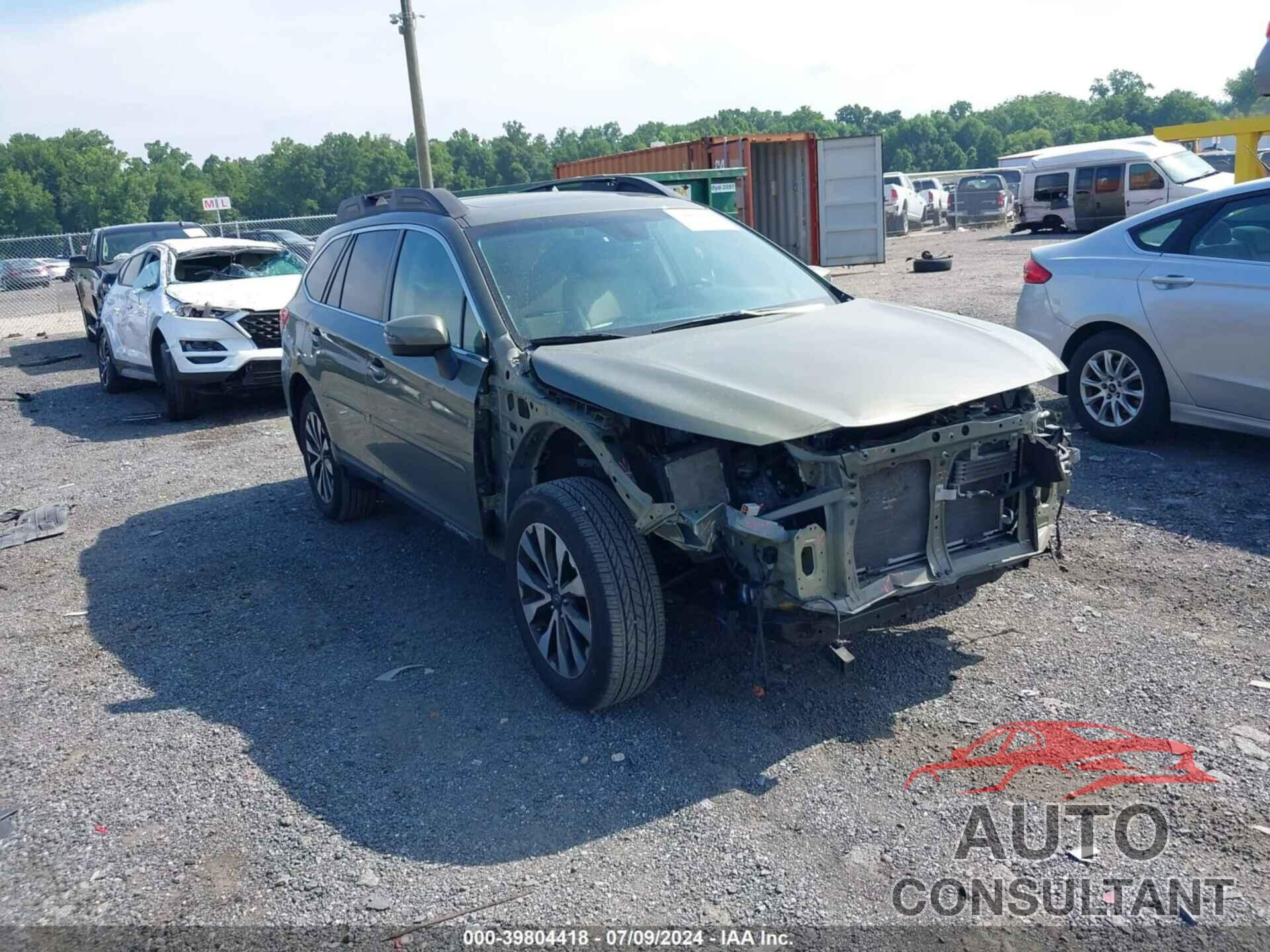 SUBARU OUTBACK 2017 - 4S4BSANC6H3208661