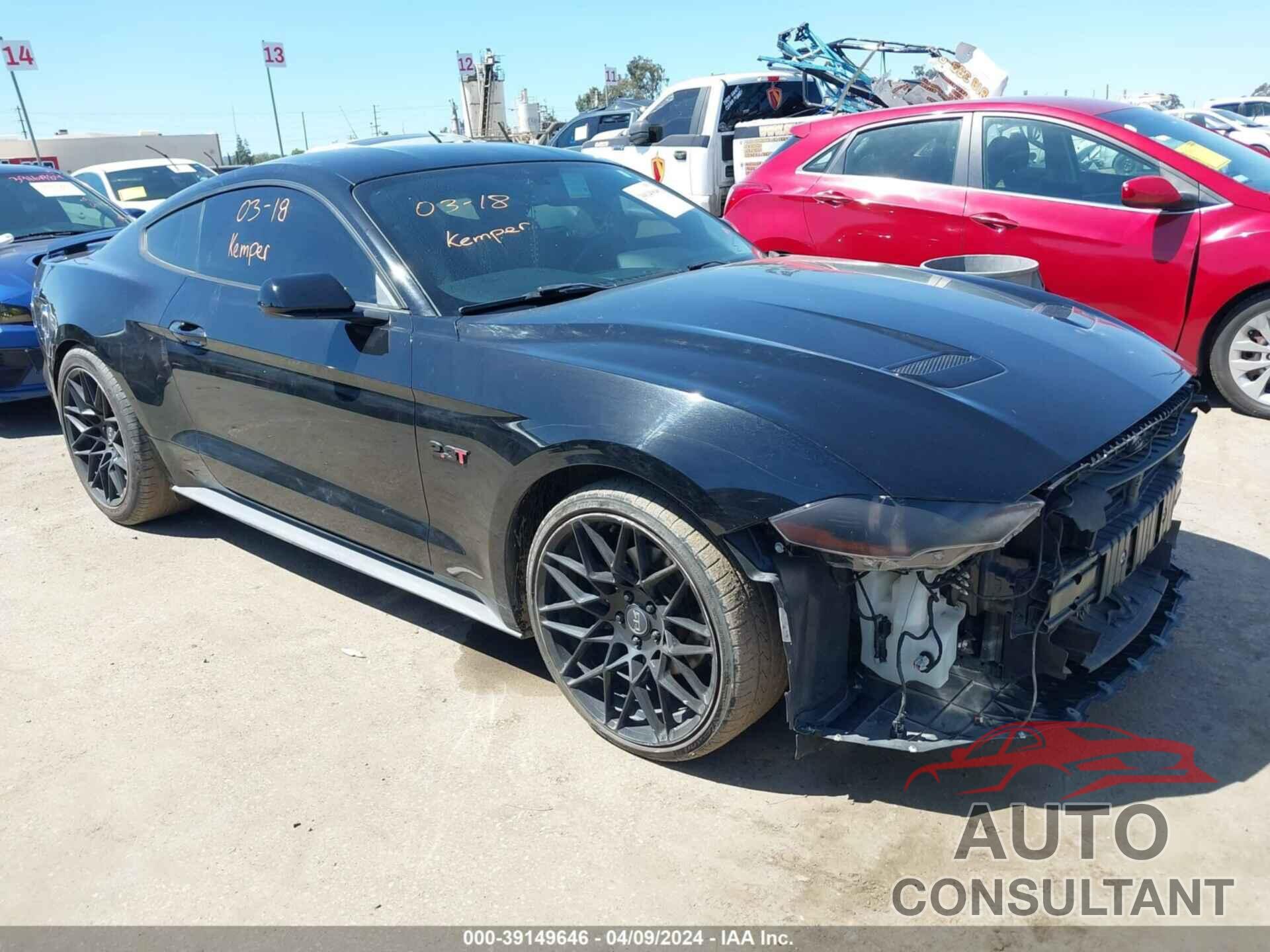 FORD MUSTANG 2018 - 1FA6P8TH9J5180854