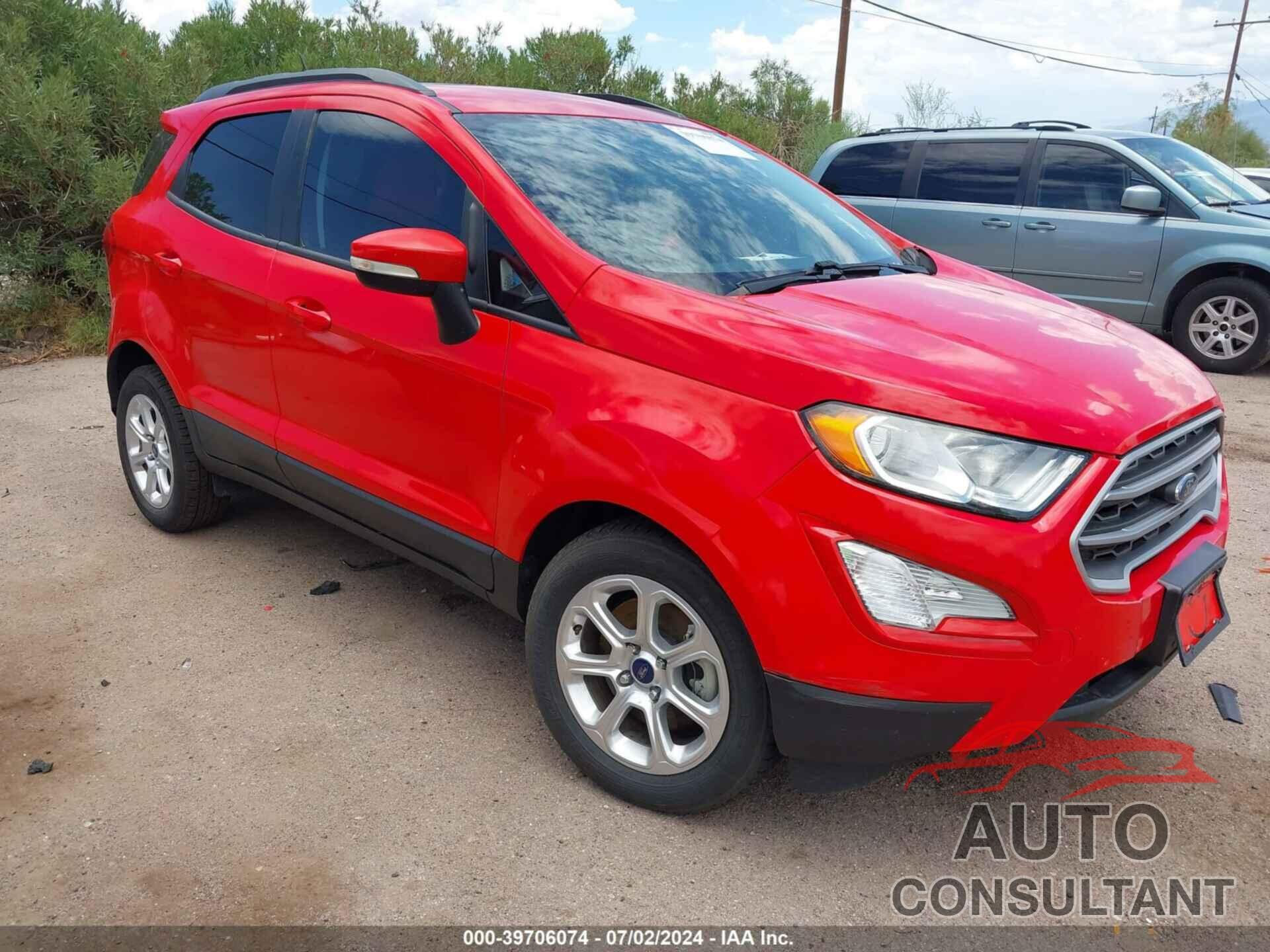 FORD ECOSPORT 2018 - MAJ3P1TEXJC234139