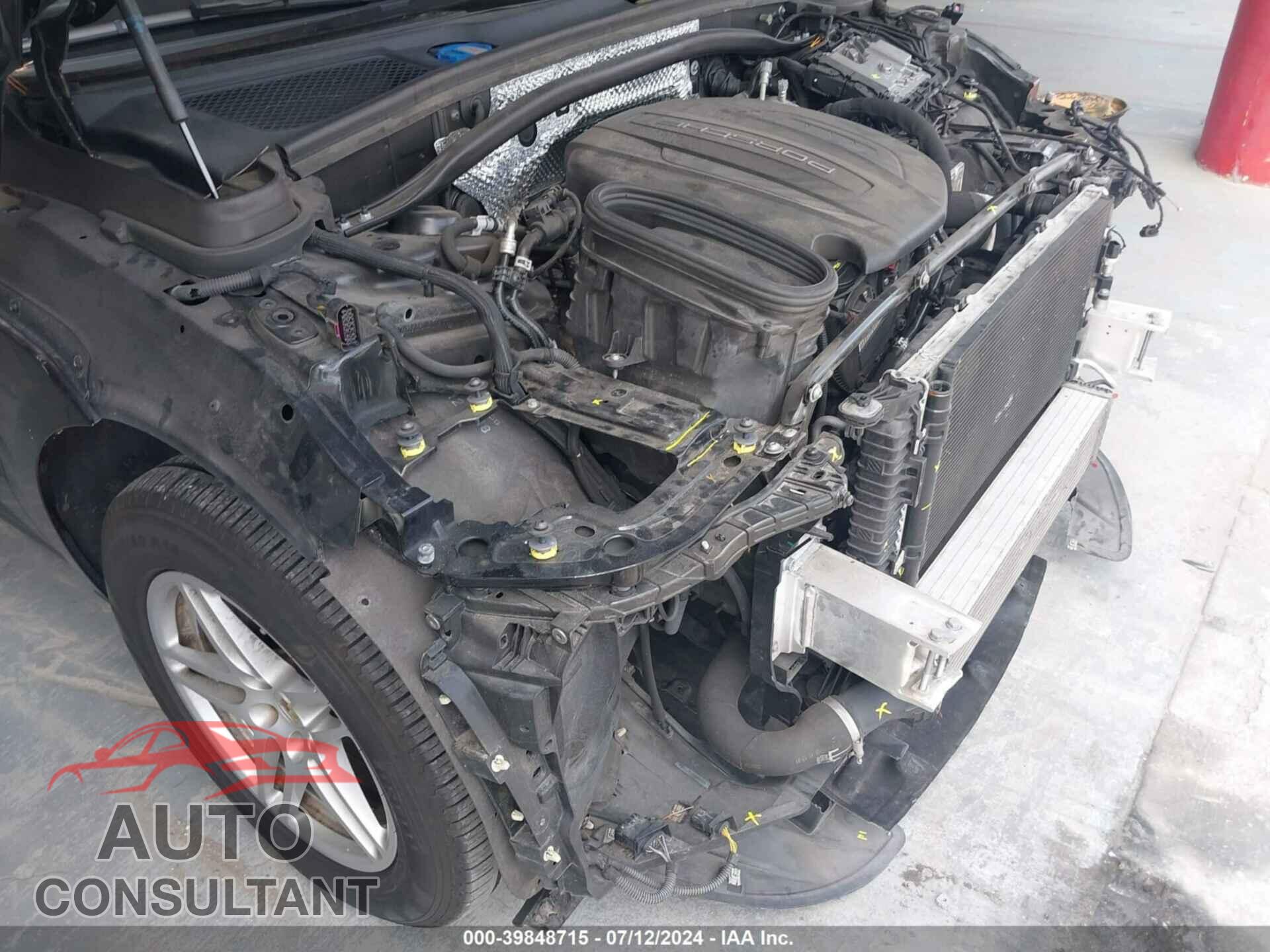 PORSCHE MACAN 2019 - WP1AA2A50KLB01482