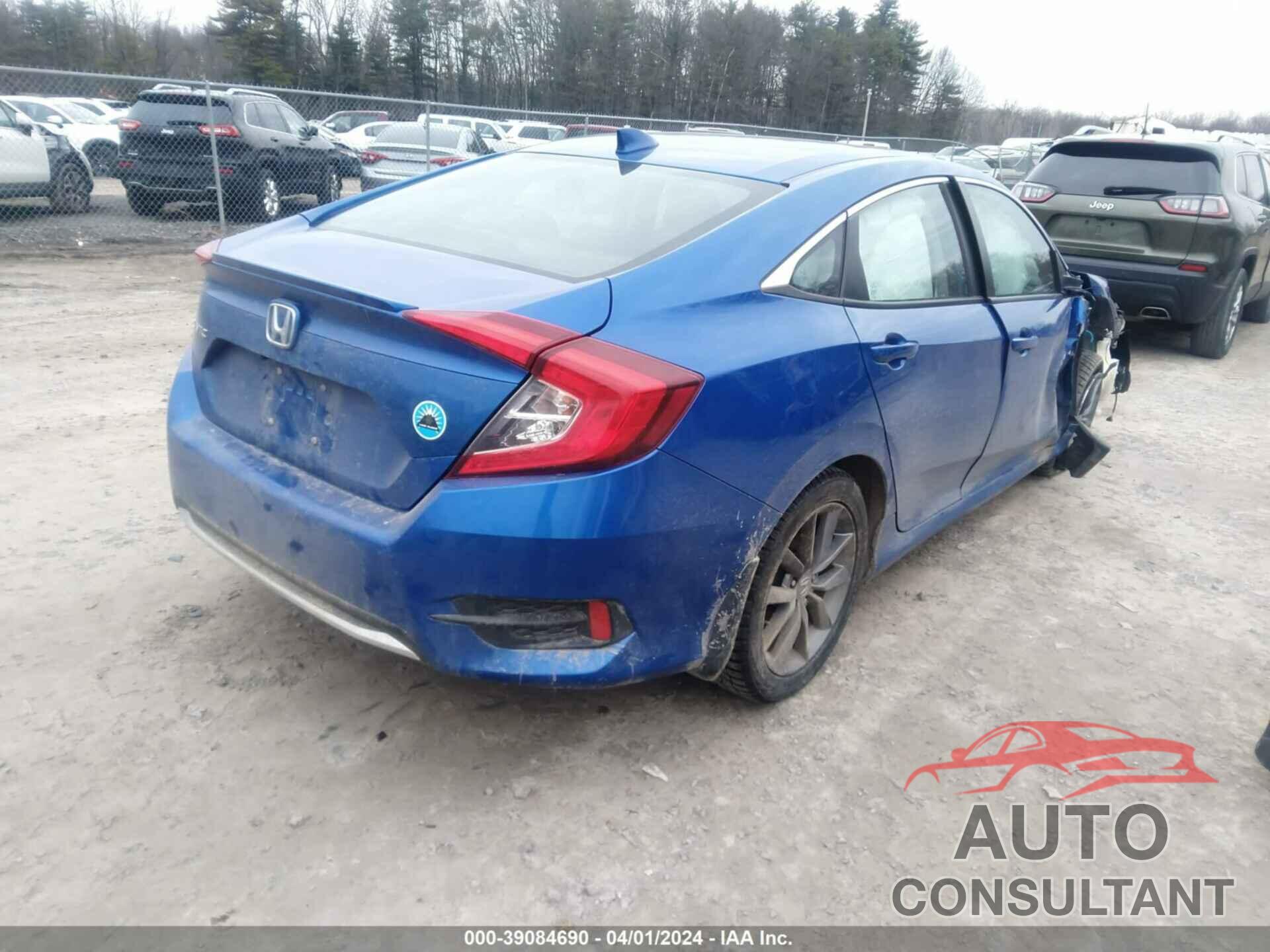 HONDA CIVIC 2020 - 19XFC1F33LE218535