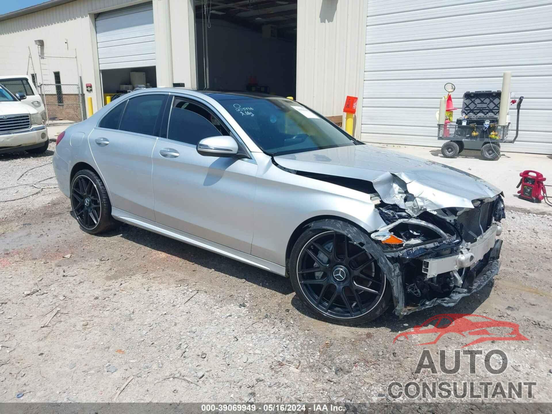 MERCEDES-BENZ C 300 2017 - WDDWF4JB0HR253946