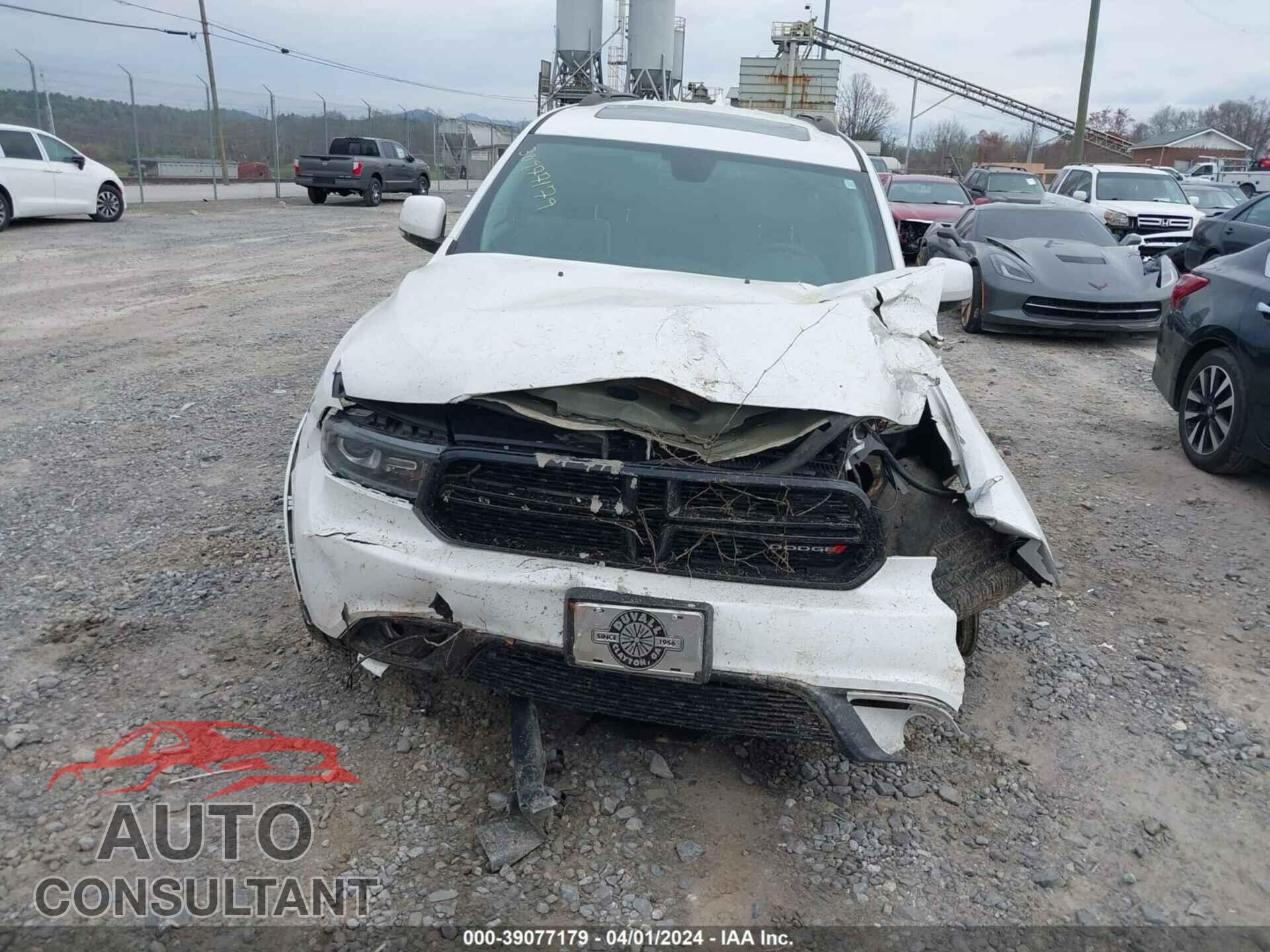 DODGE DURANGO 2017 - 1C4RDJDG4HC677619