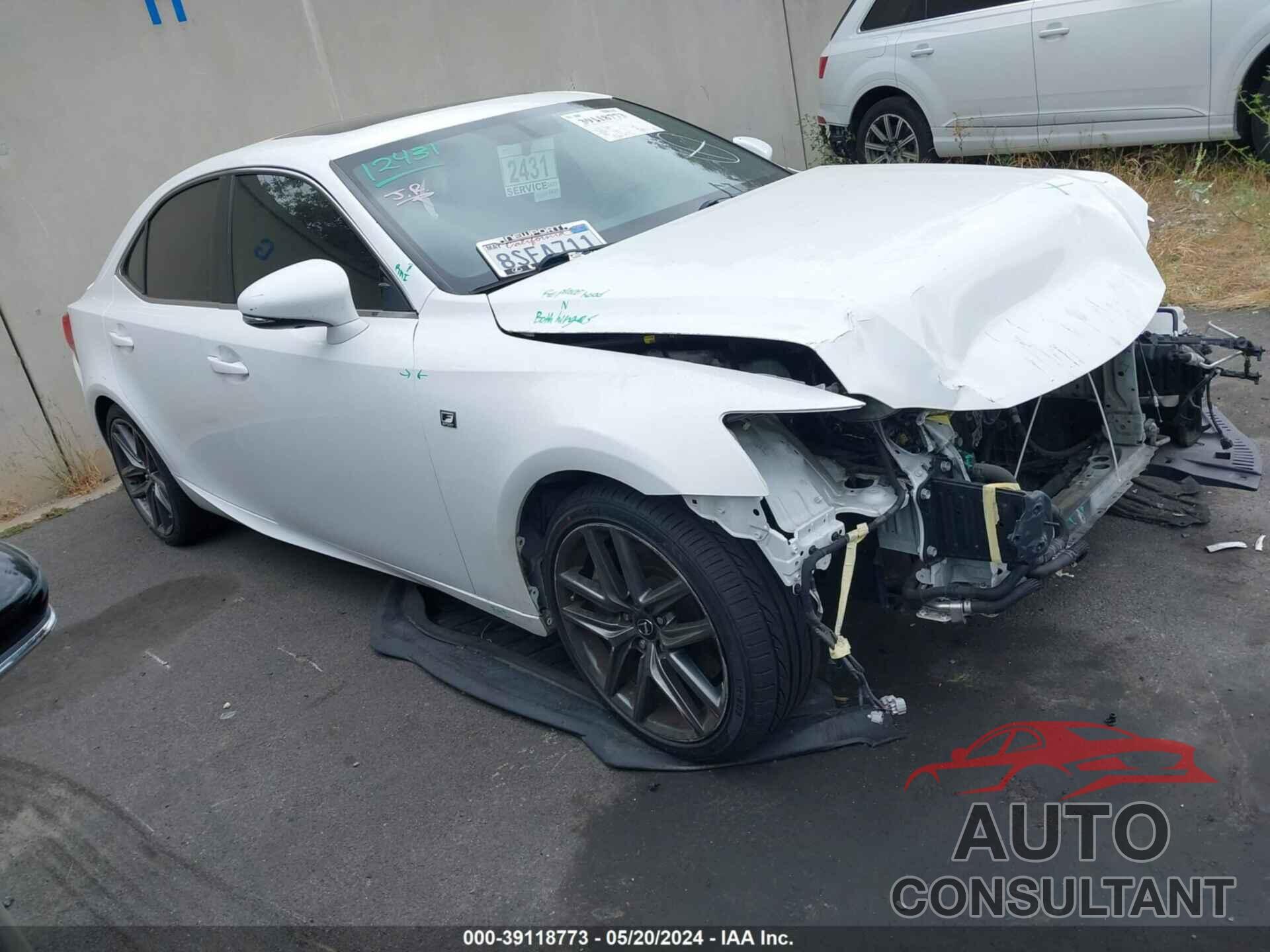 LEXUS IS 200T 2016 - JTHBA1D29G5026132
