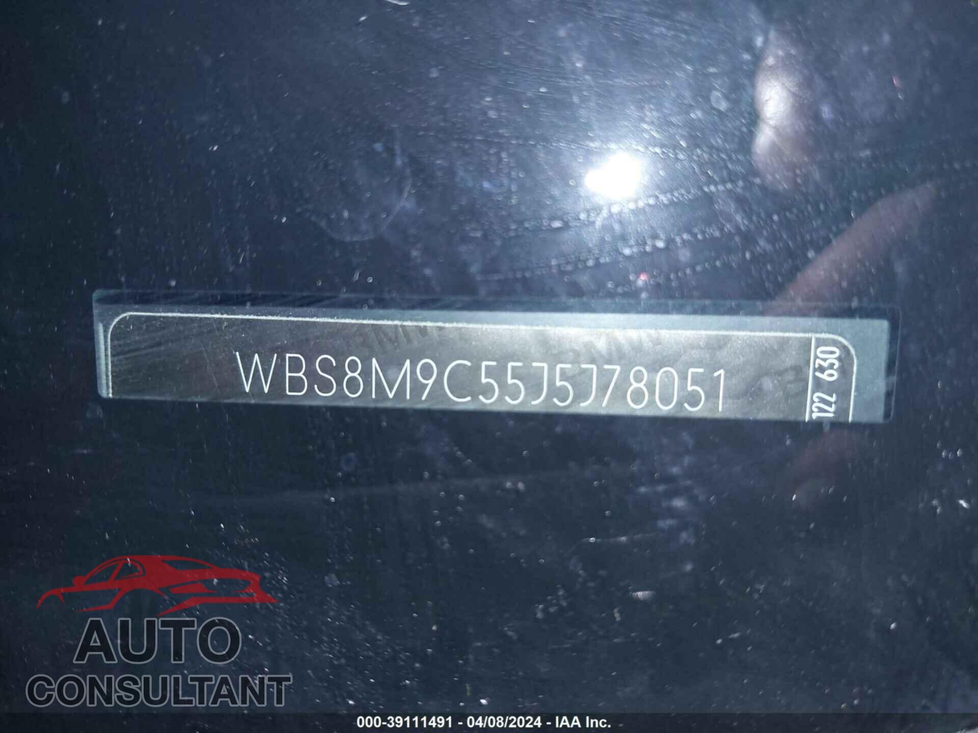BMW M3 2018 - WBS8M9C55J5J78051
