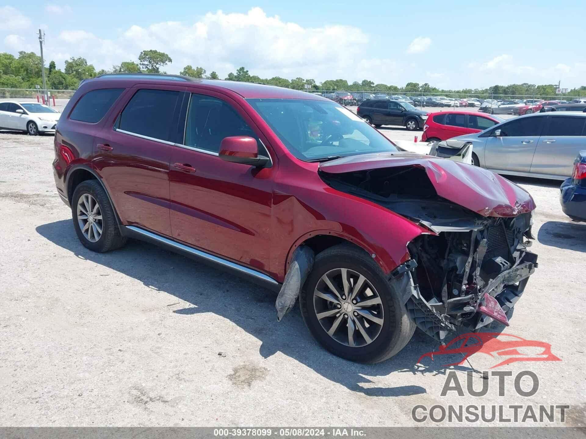 DODGE DURANGO 2017 - 1C4RDHAG7HC805476