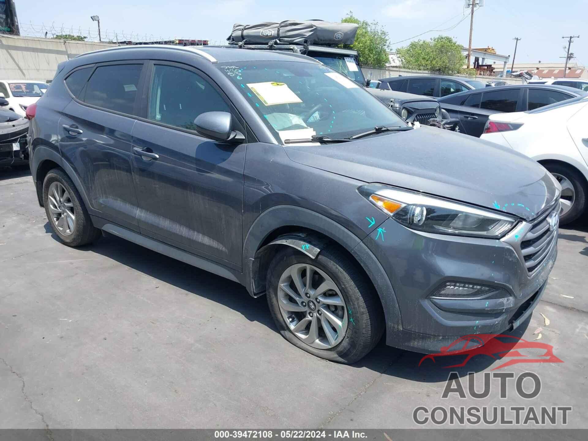 HYUNDAI TUCSON 2018 - KM8J33A48JU790555