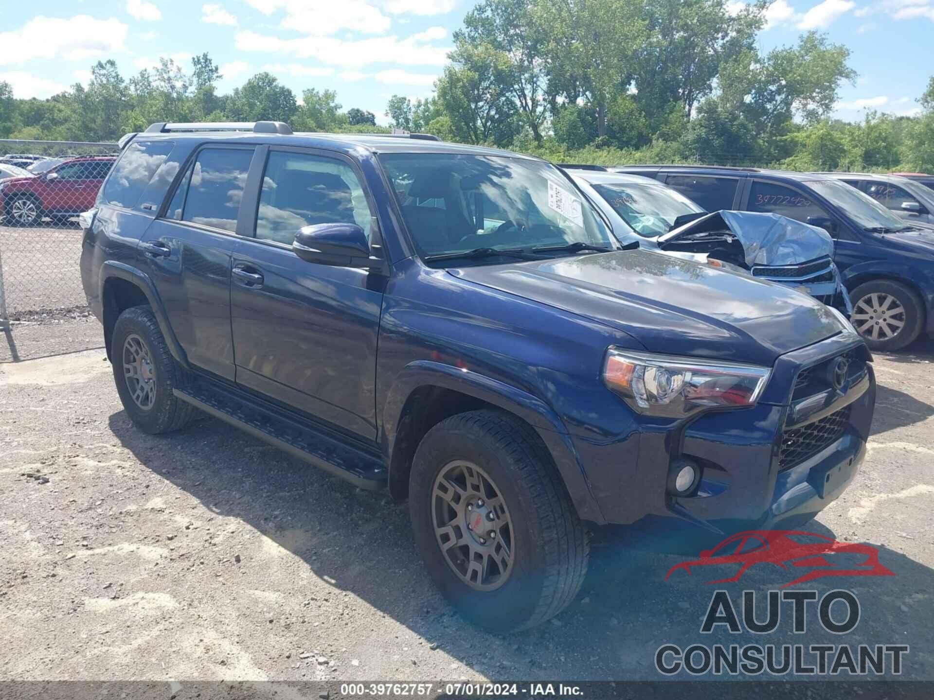 TOYOTA 4RUNNER 2019 - JTEBU5JRXK5675671