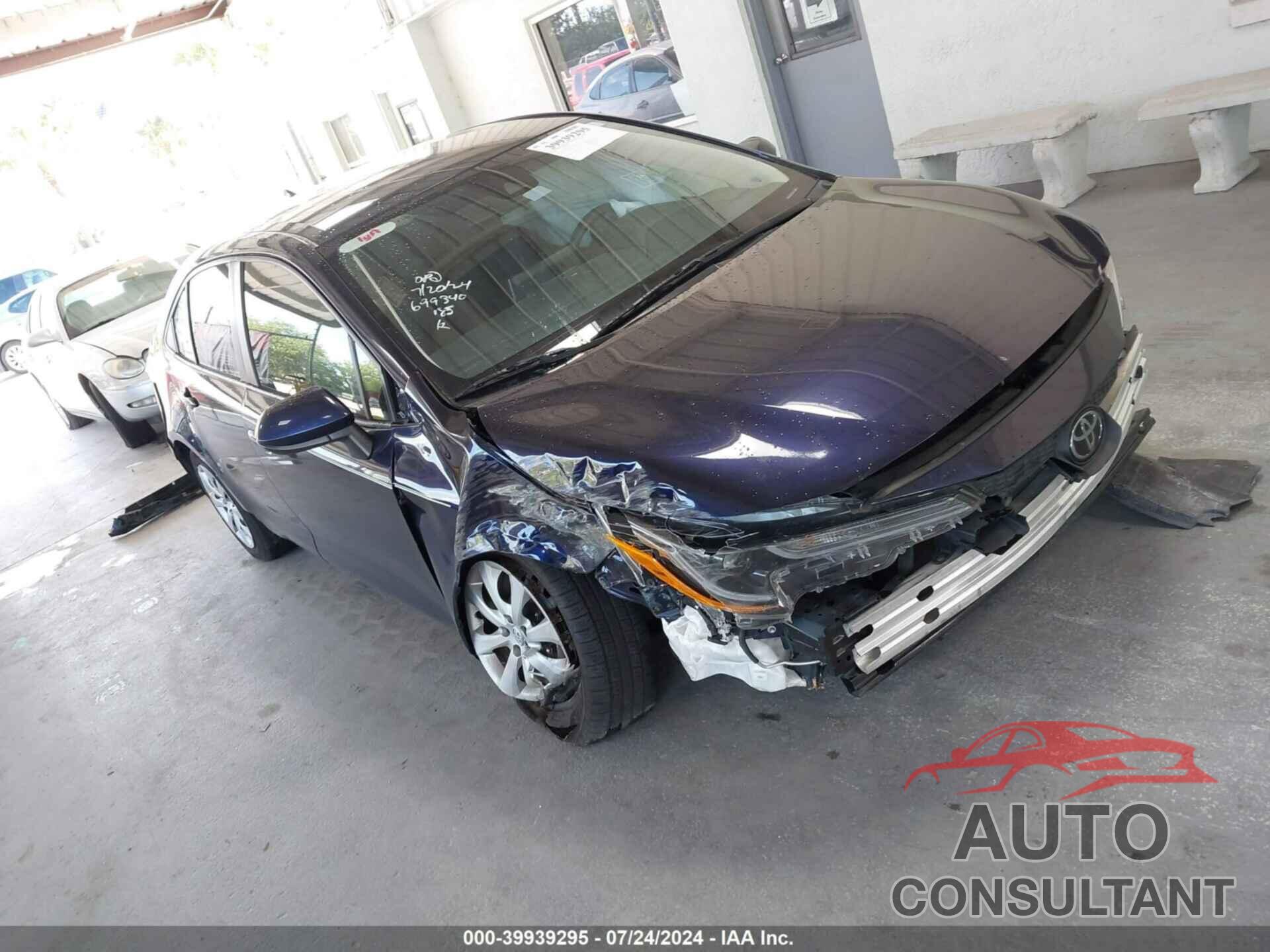 TOYOTA COROLLA 2021 - JTDEPMAE4MJ142144