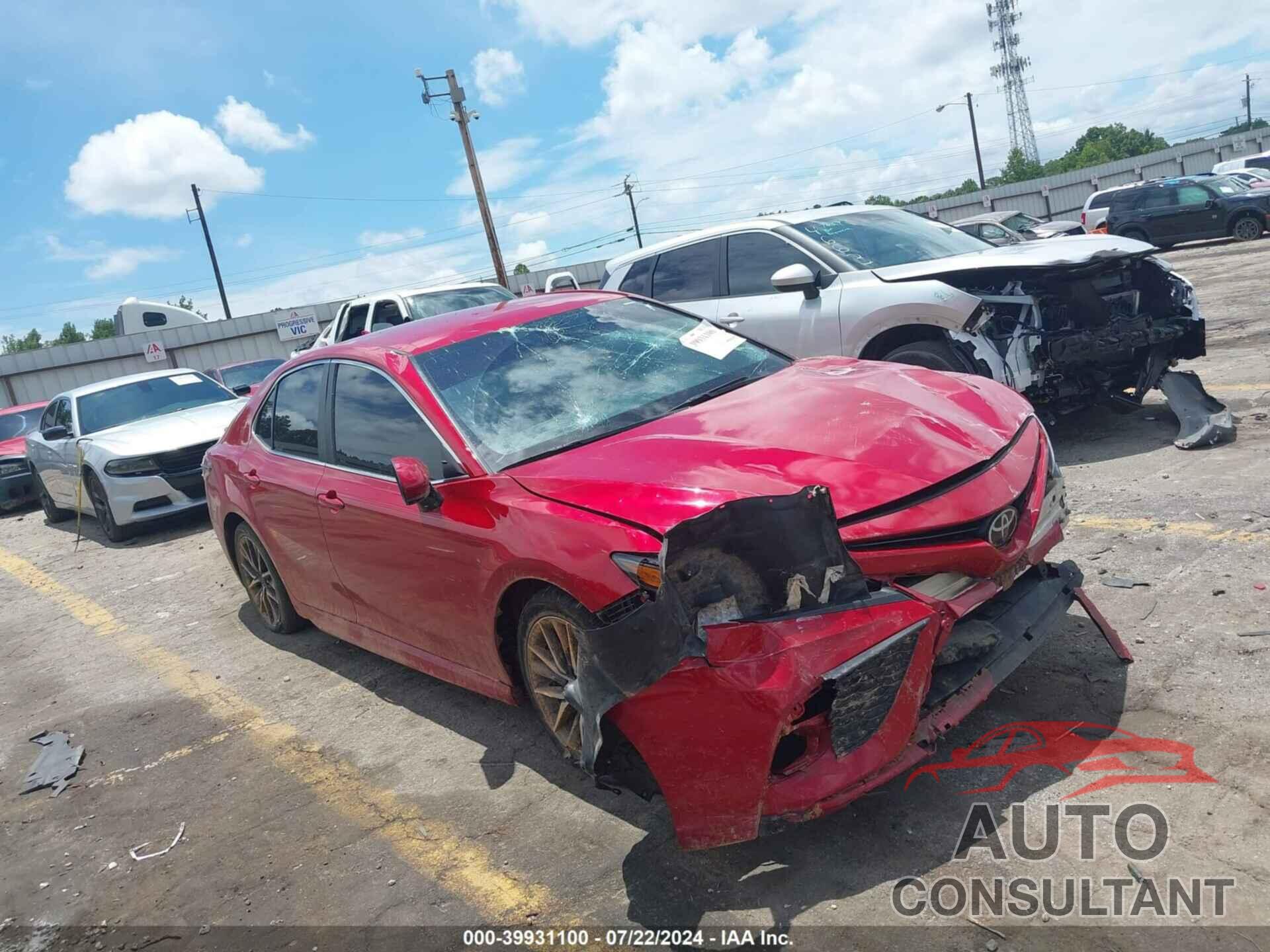 TOYOTA CAMRY 2021 - 4T1G11AK3MU407290