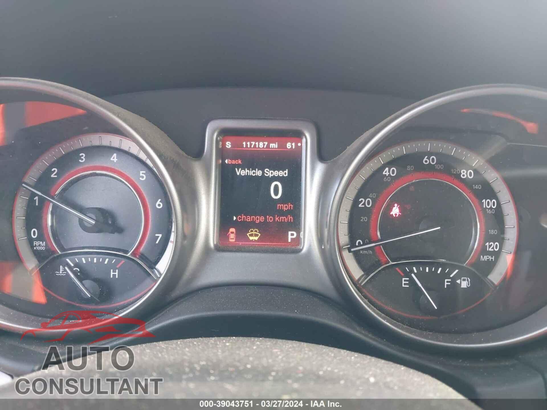 DODGE JOURNEY 2017 - 3C4PDDGGXHT615067