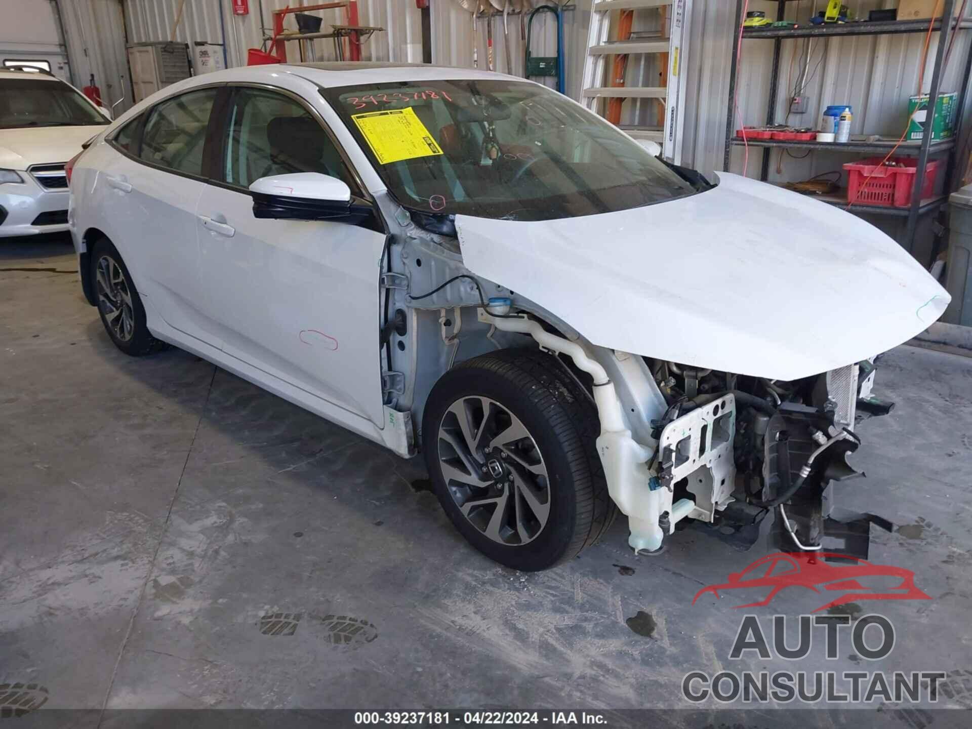 HONDA CIVIC 2017 - 19XFC2F70HE020169